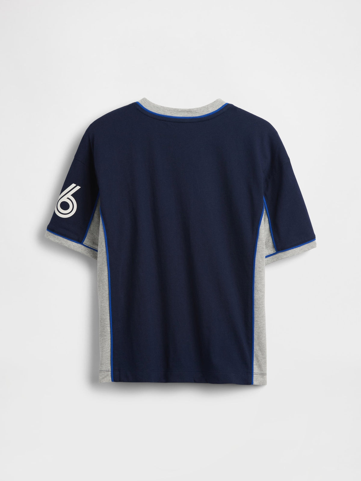 Lacivert Oversized Jersey T-shirt
