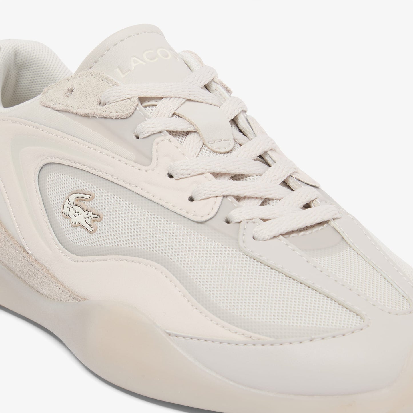 Lacoste Side Low Kadın Krem Spor Ayakkabı