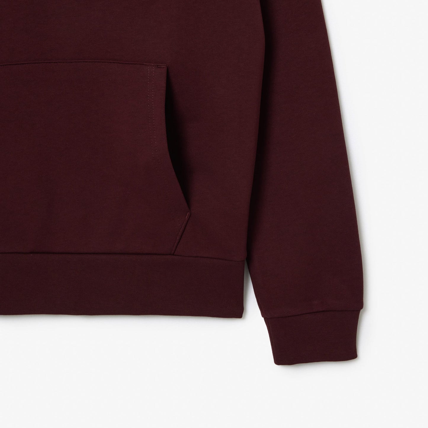 Lacoste Classic Erkek Classic Fit Bordo Hoodie