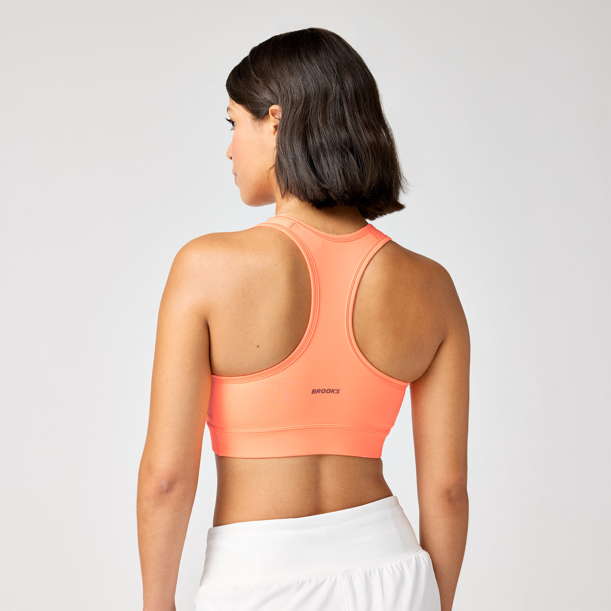Brooks Dash Padded Bra Kadın Turuncu Bra