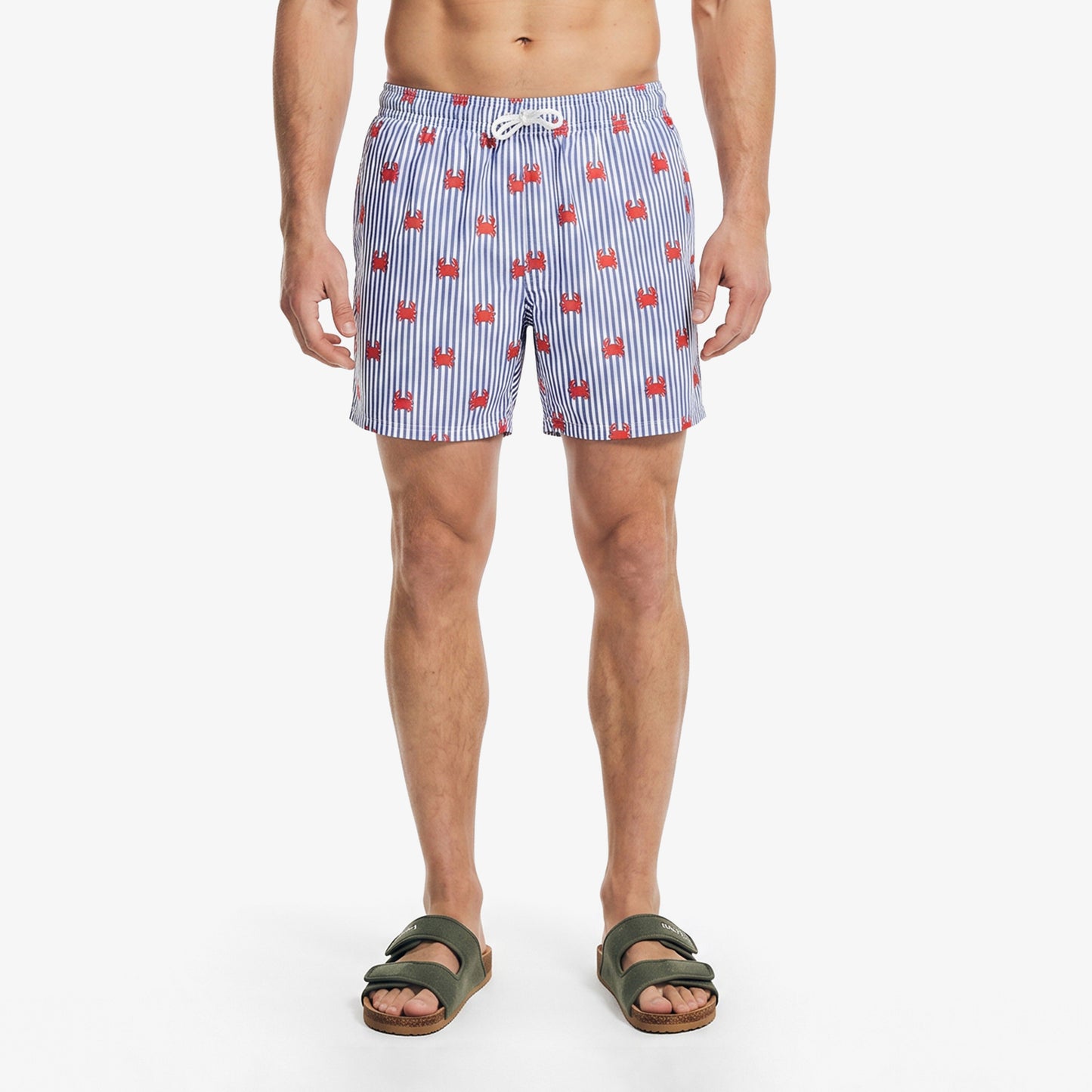 Nautica Regular Fit Erkek Mavi Deniz Şortu