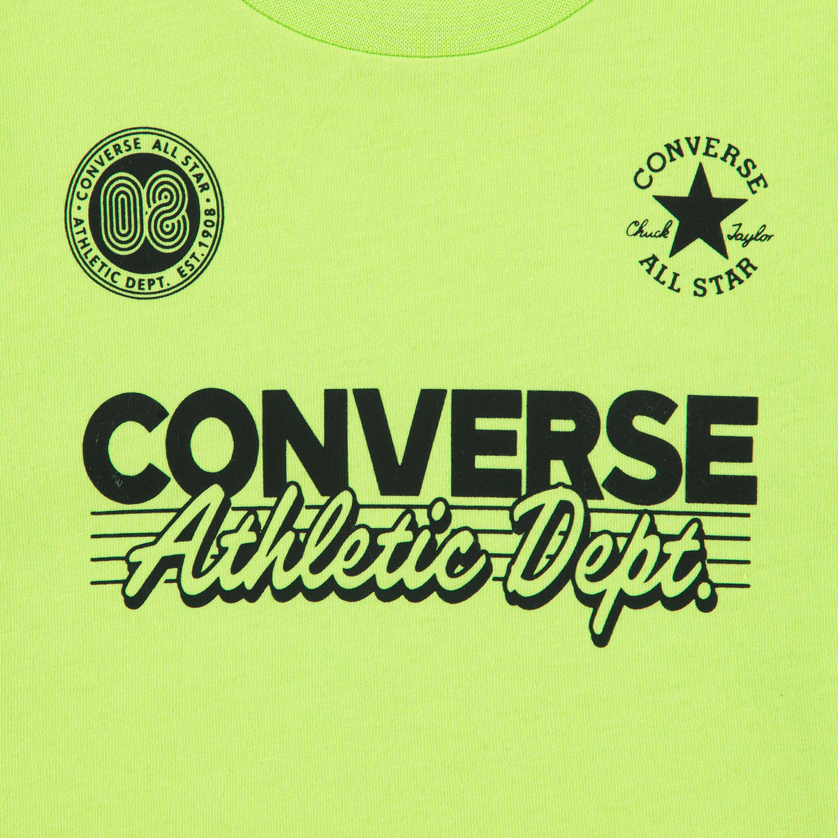 Converse Multi Hit Graphic Çocuk Yeşil T-shirt Şort Takım