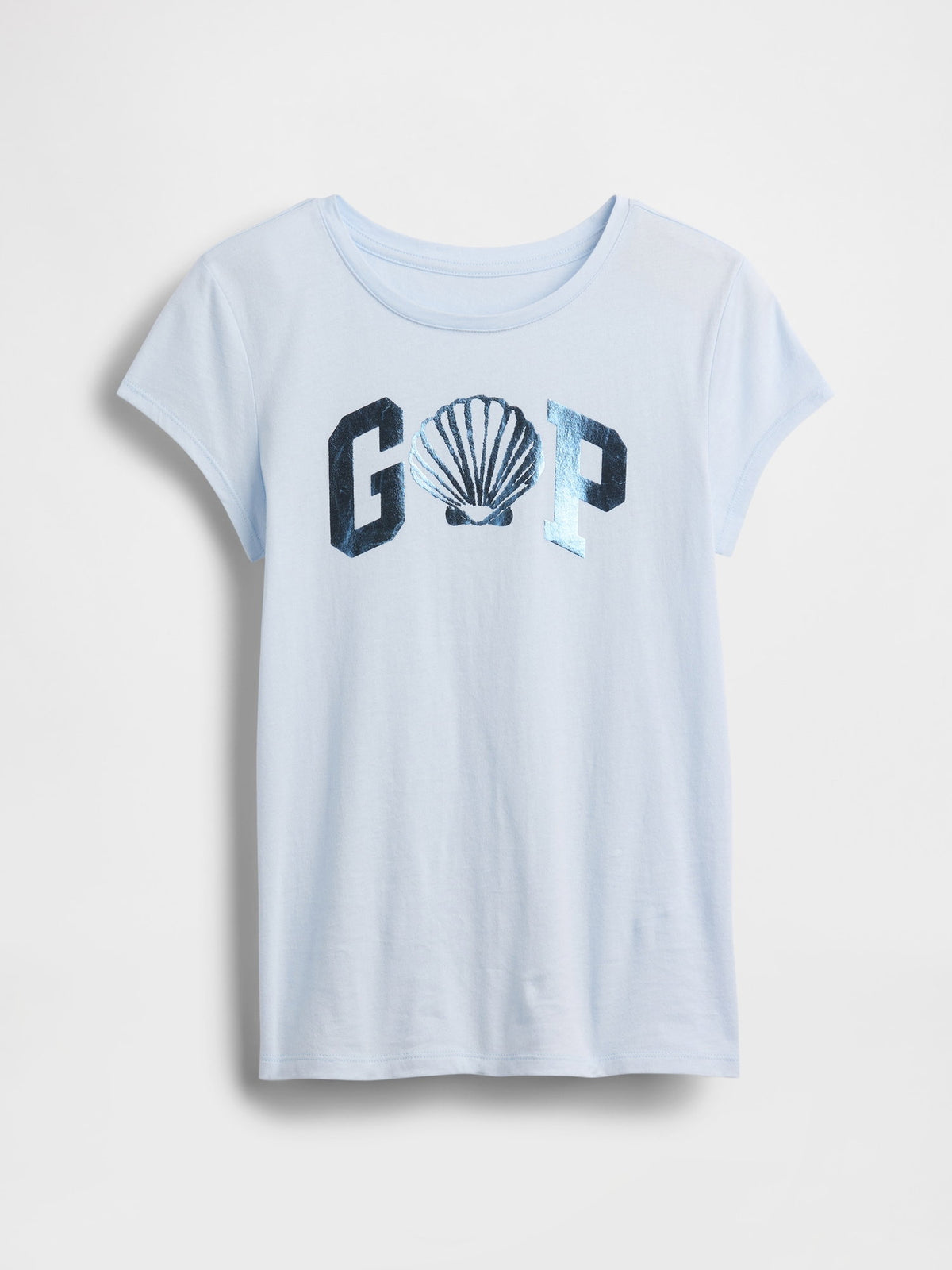 Açık Mavi Gap Logo T-shirt