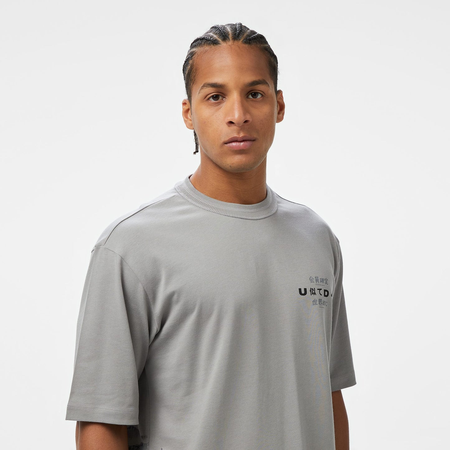 United4 Comfort Erkek Gri T-shirt