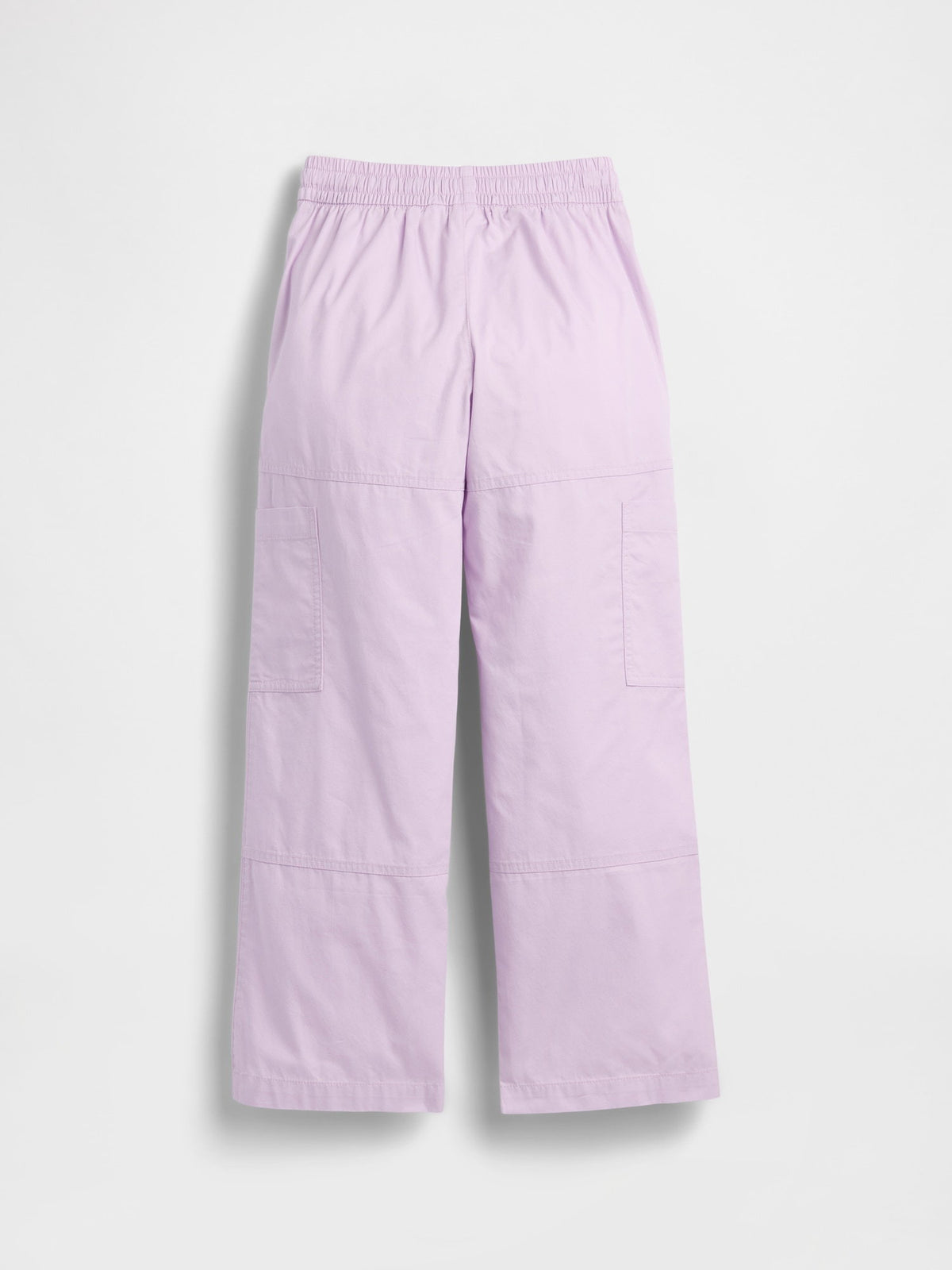 Lila Pull-on Relaxed Denim Kargo Pantolon