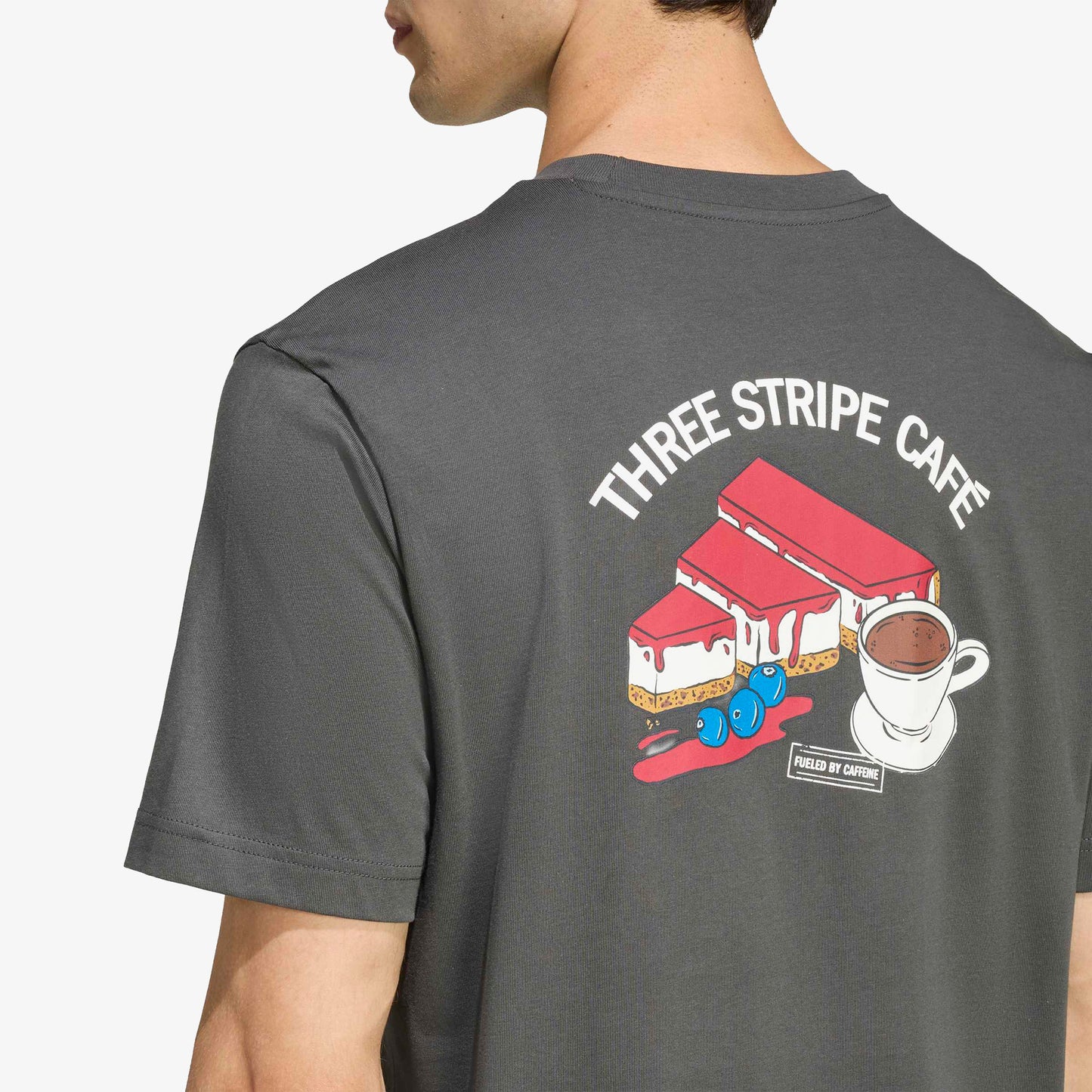 Adidas Cheesecake Erkek Gri T-shirt