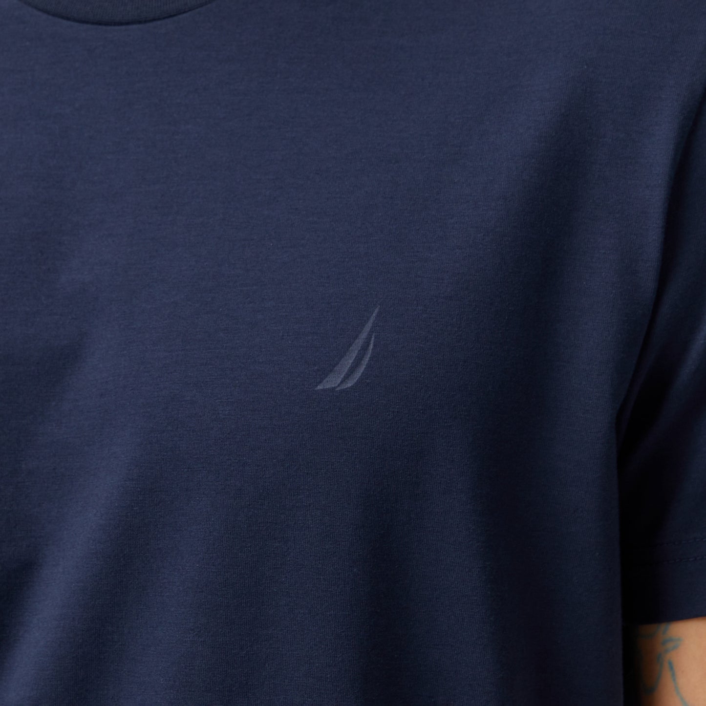 Nautica Erkek Lacivert Regular Fit T-shirt