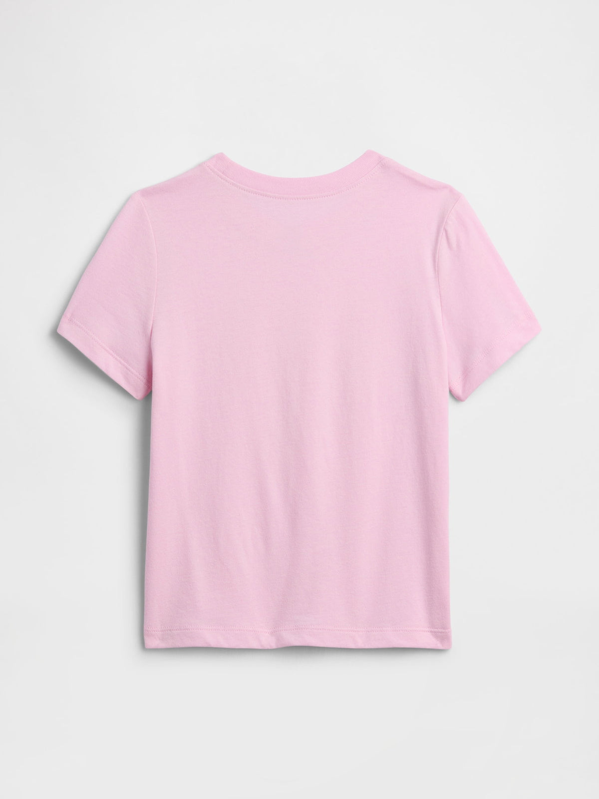 Açık Pembe Grafik Baskılı T-shirt