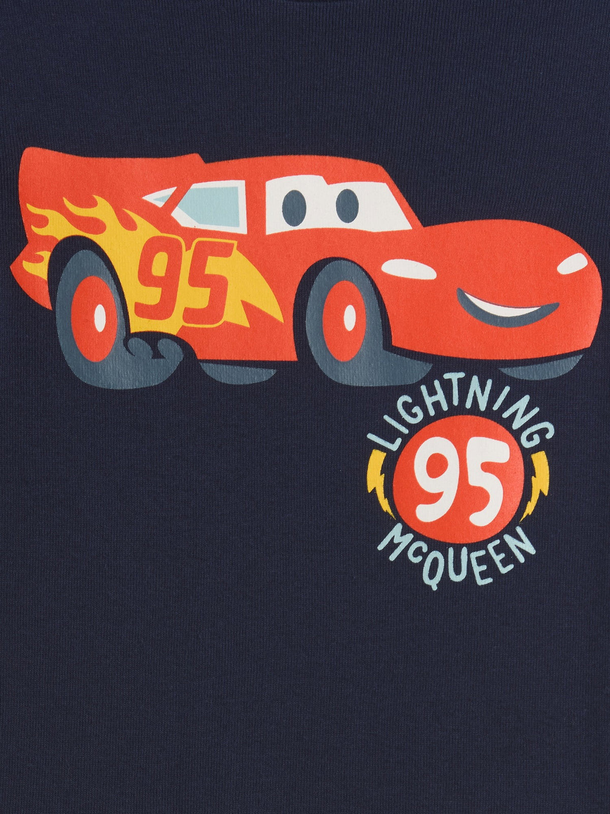 Lacivert Disney Cars %100 Organik Pamuk Pijama Takımı