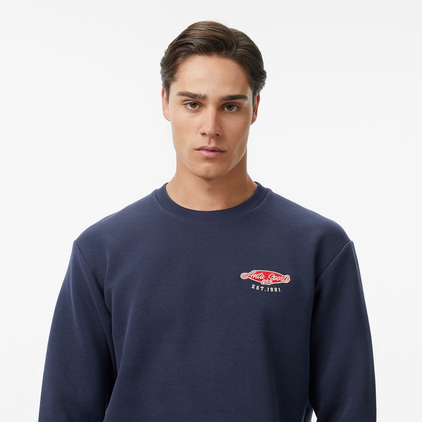 Anta You Are The Ping To My Pong Erkek Mavi Sweatshirt
