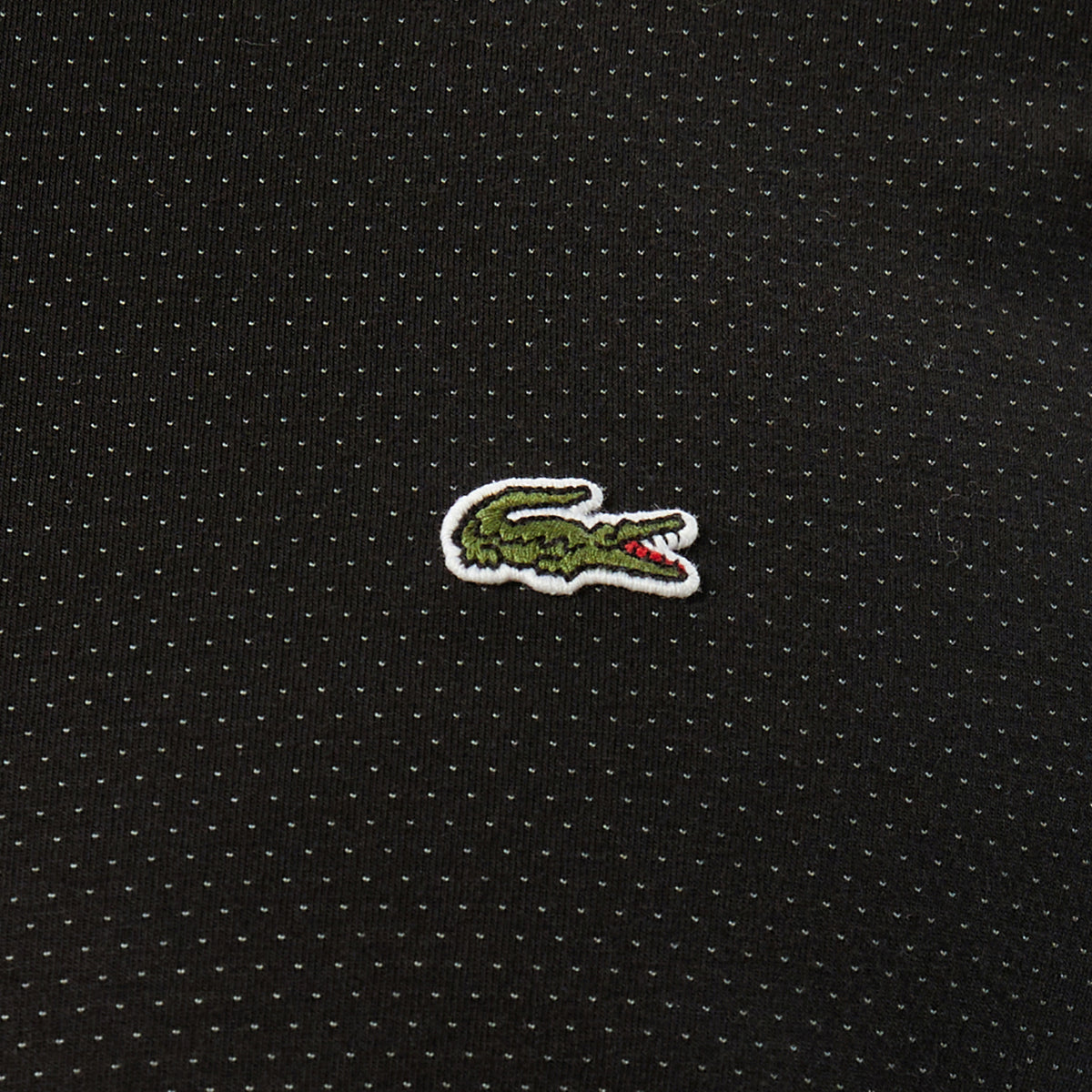 Lacoste Erkek Slim Fit Bisiklet Yaka Siyah T-shirt
