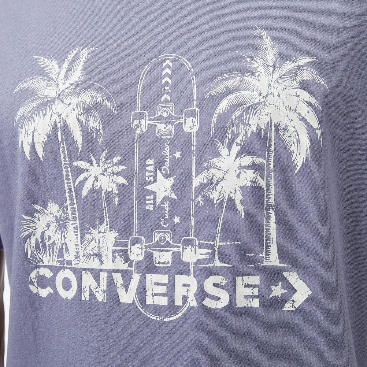 Converse Erkek Mavi T-shirt