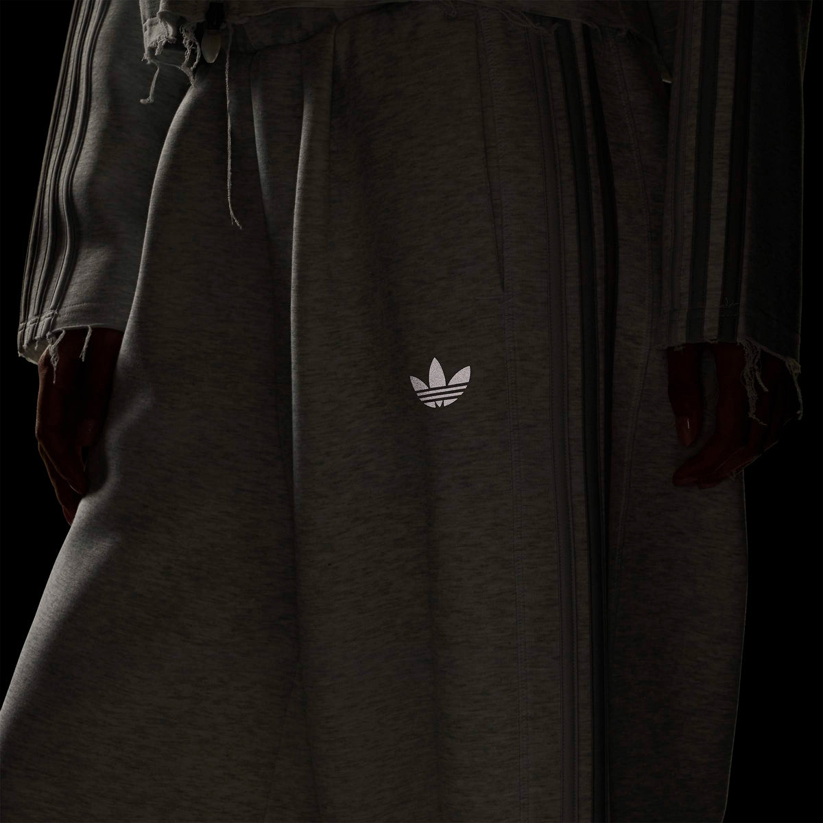 Adidas Superstar Track 2.0 Lng Kadın Gri Eşofman Altı