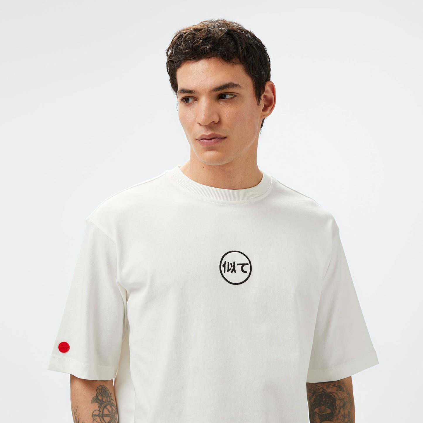 United4 Erkek Beyaz T-shirt