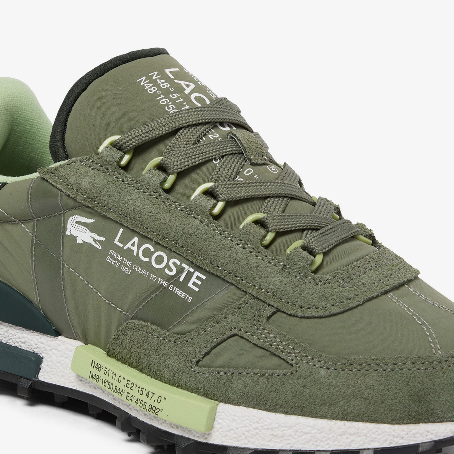 Lacoste Elite Active Erkek Haki Spor Ayakkabı