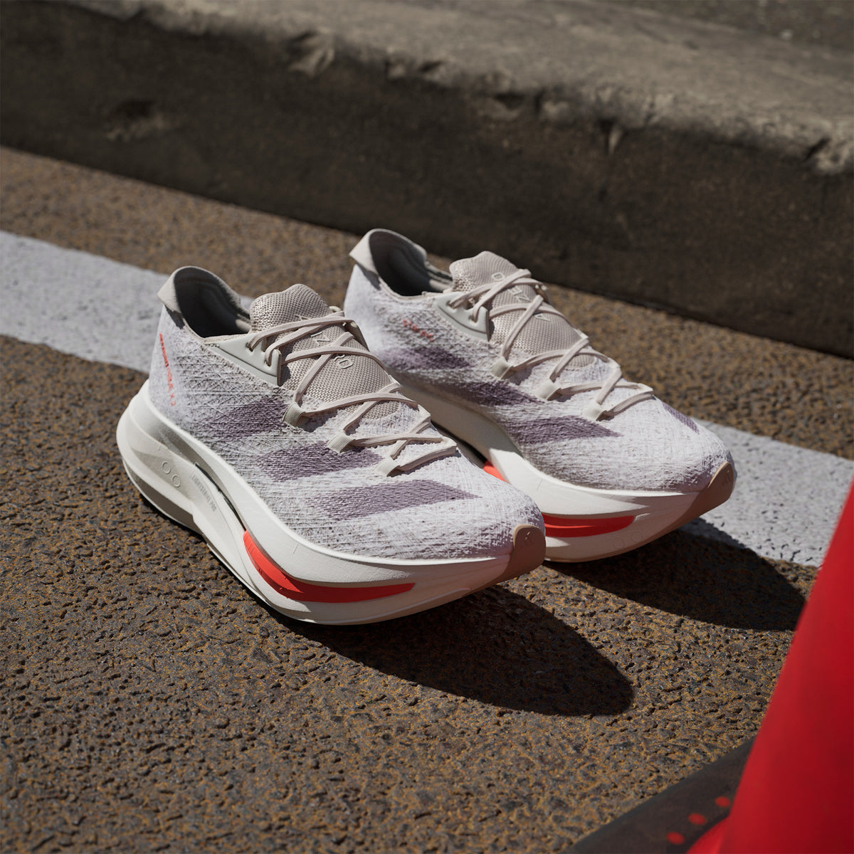 Adidas Adizero Prime X 2.0 Strung Unisex Beyaz Koşu Ayakkabısı