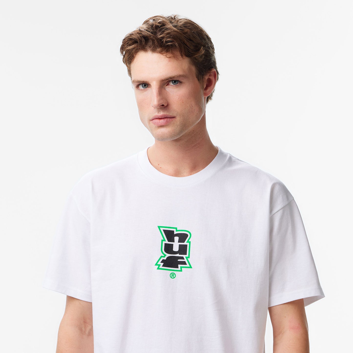 Huf Megablast Multi Erkek Beyaz T-shirt