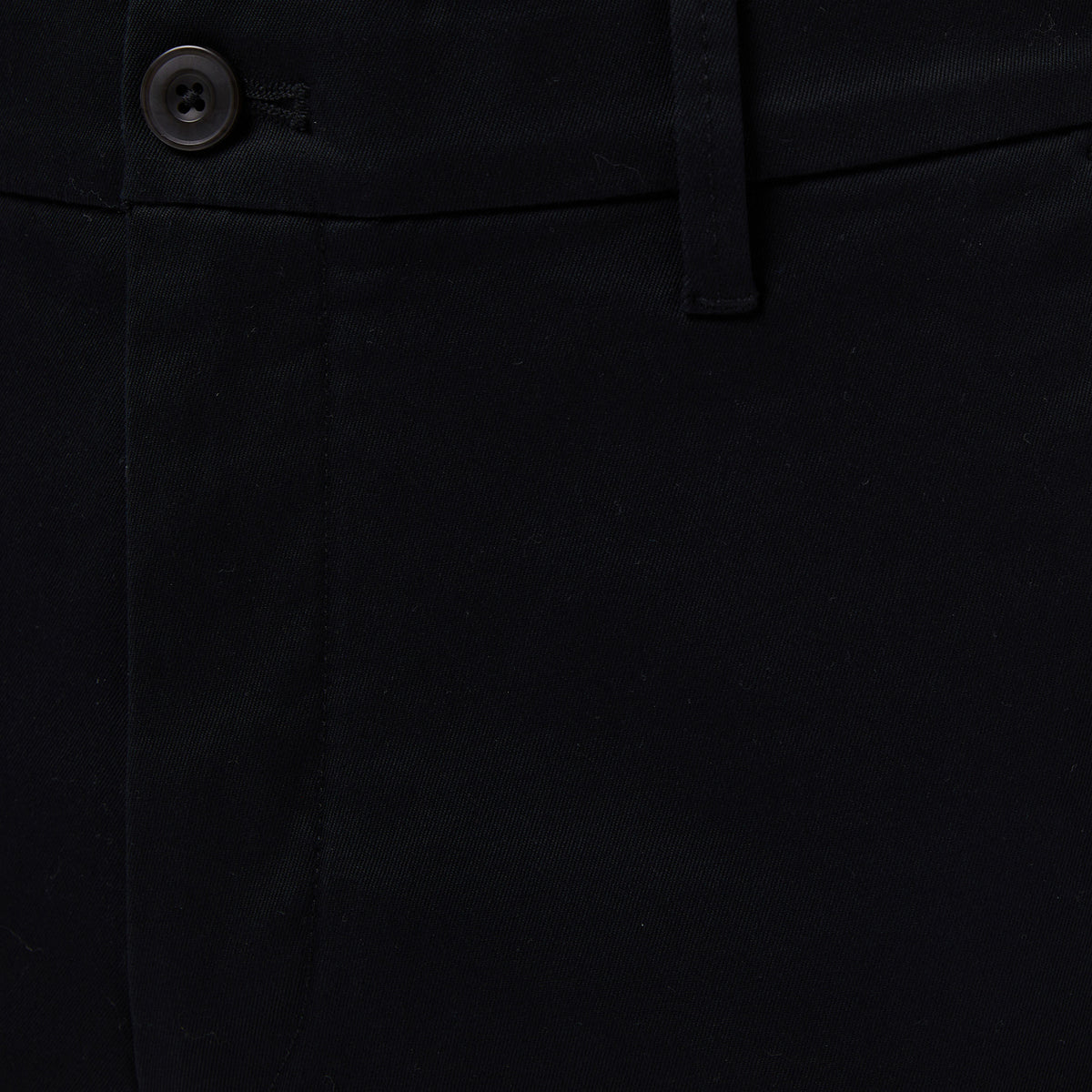 Calvin Klein Slim Cotton Stretch Chino Erkek Siyah Pantolon