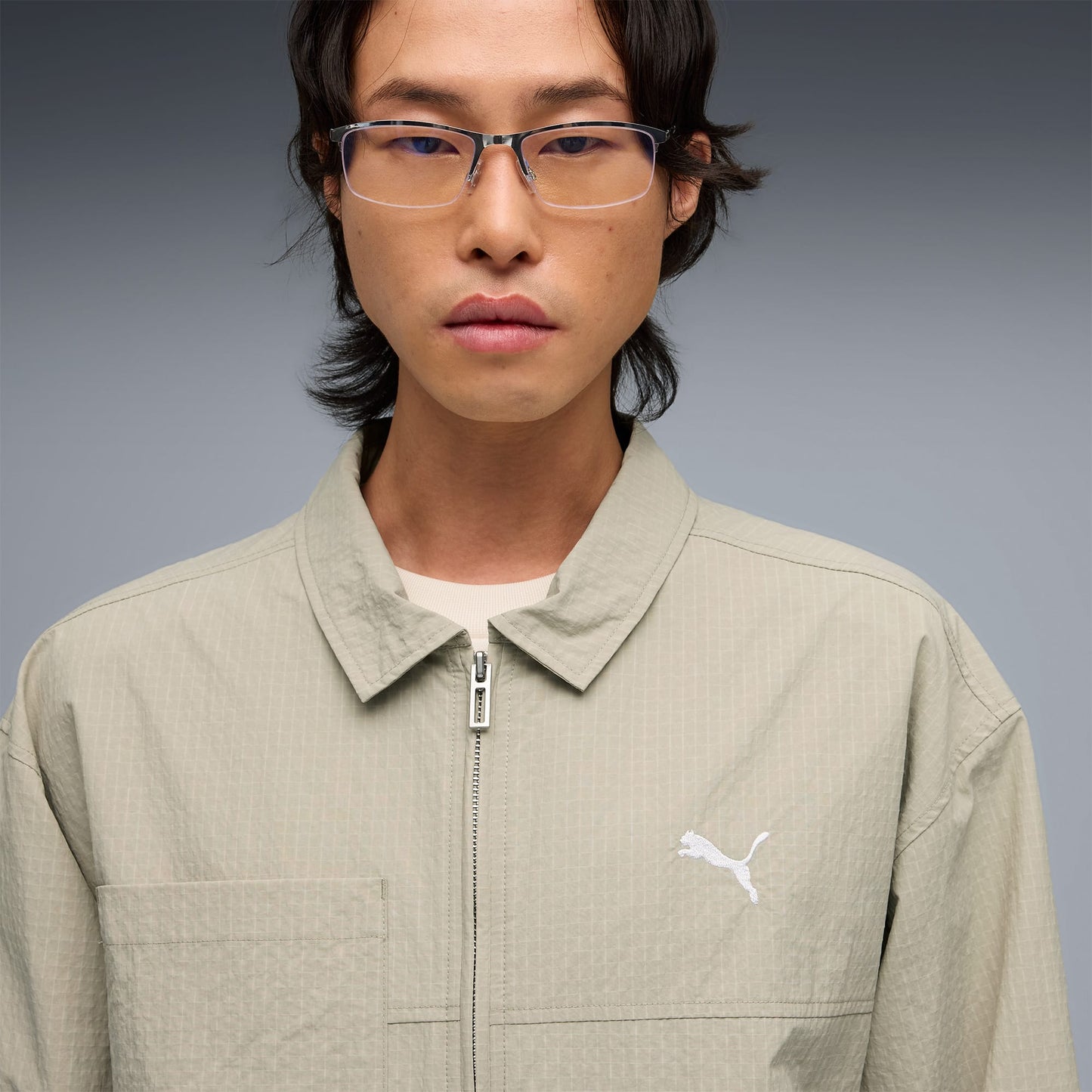 Puma Chore Erkek Gri Ceket