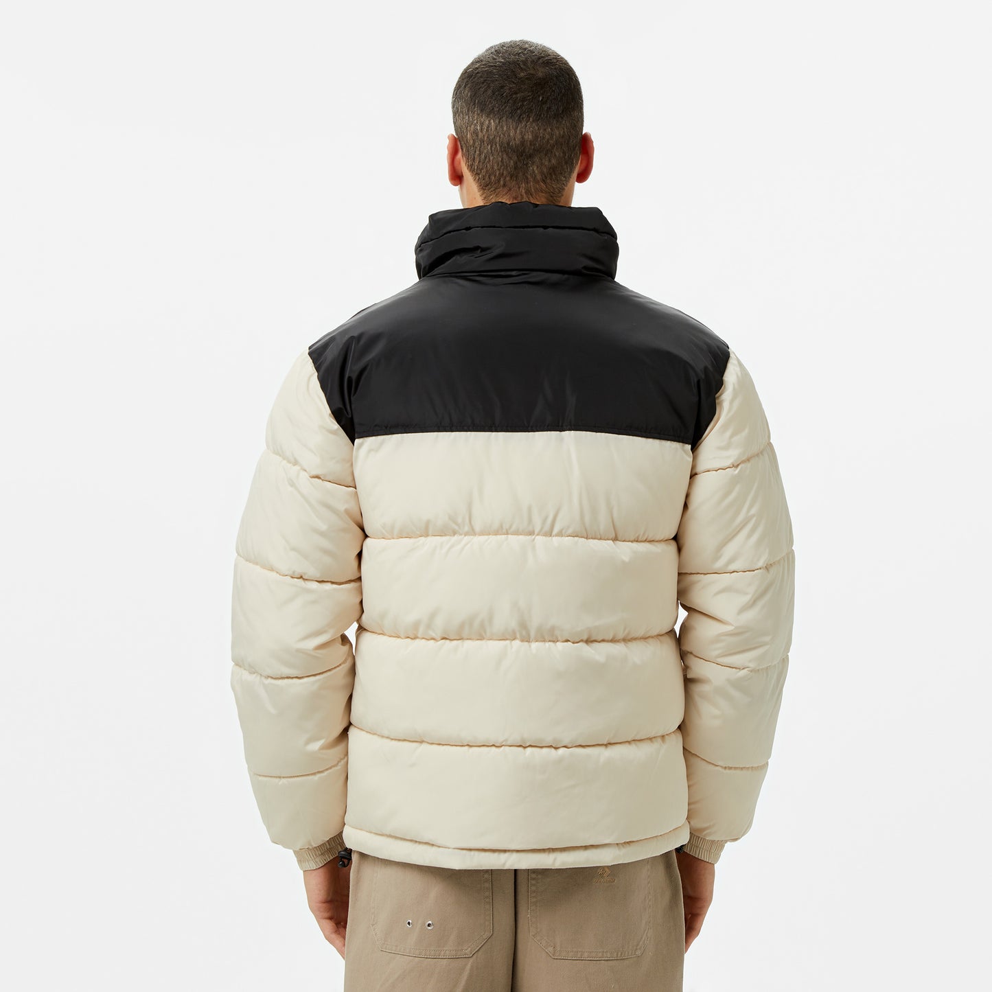 Karl Kani Retro Essential Puffer Erkek Krem Mont