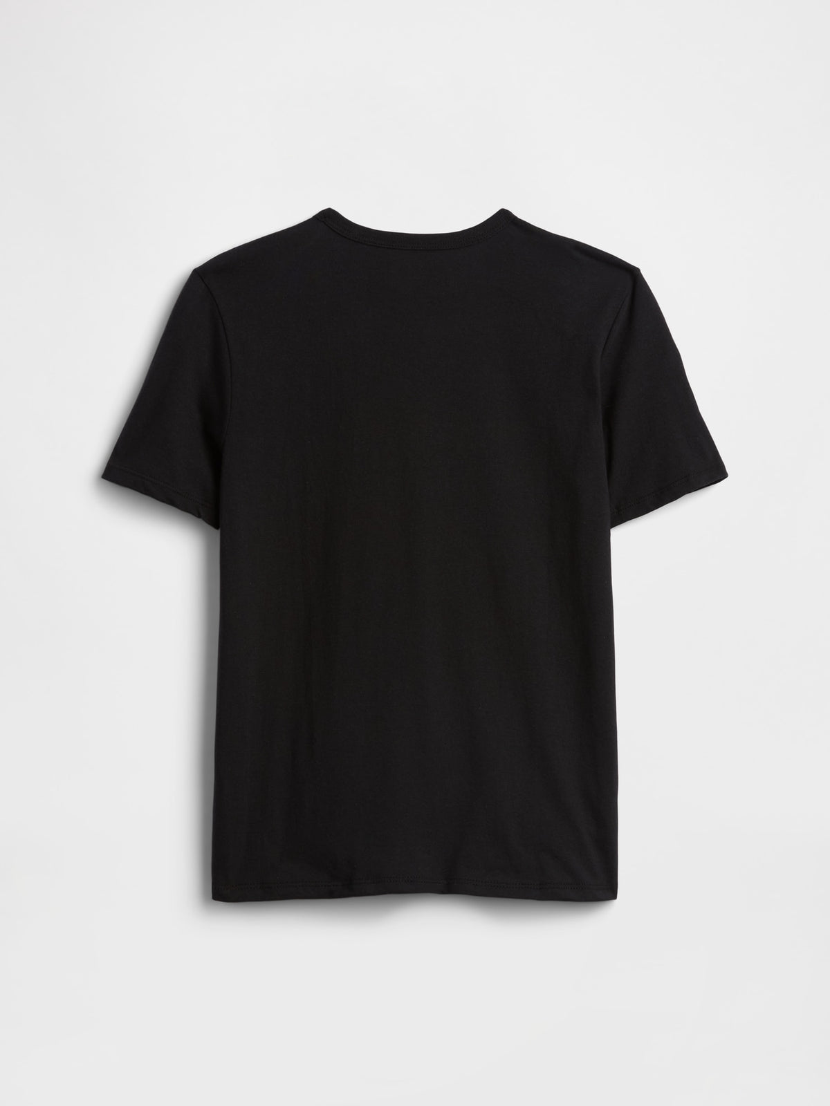 Siyah Minecraft Grafik Baskılı T-shirt