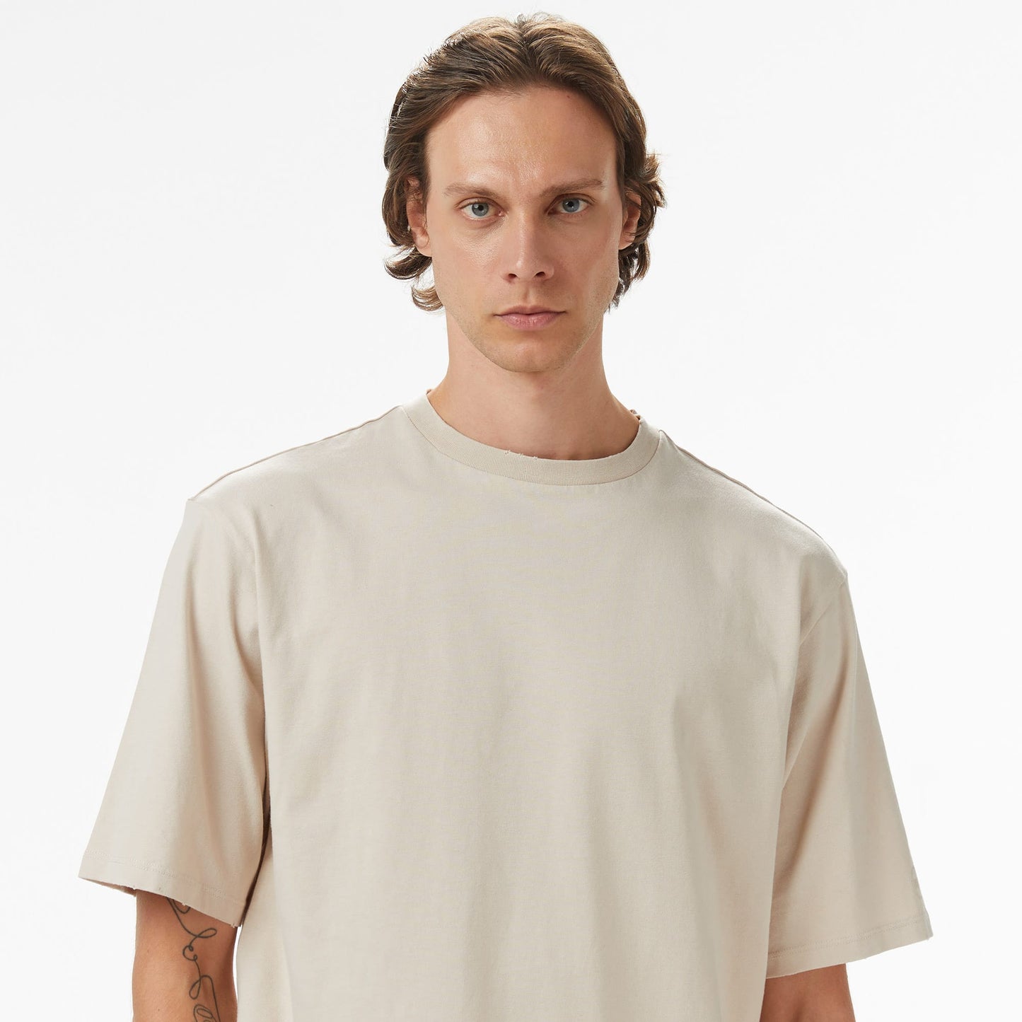 United4 Erkek Gri T-shirt
