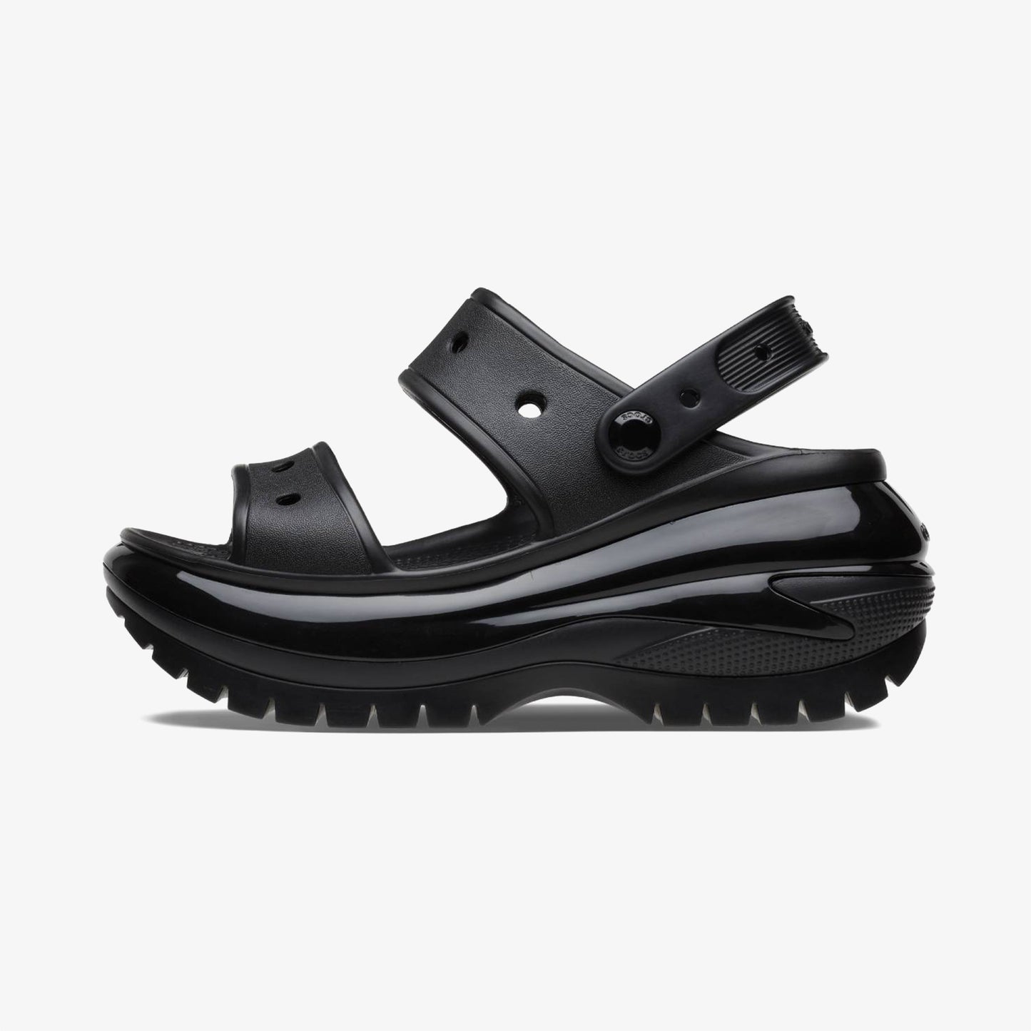 Crocs Classic Mega Crush Kadın Siyah Sandalet