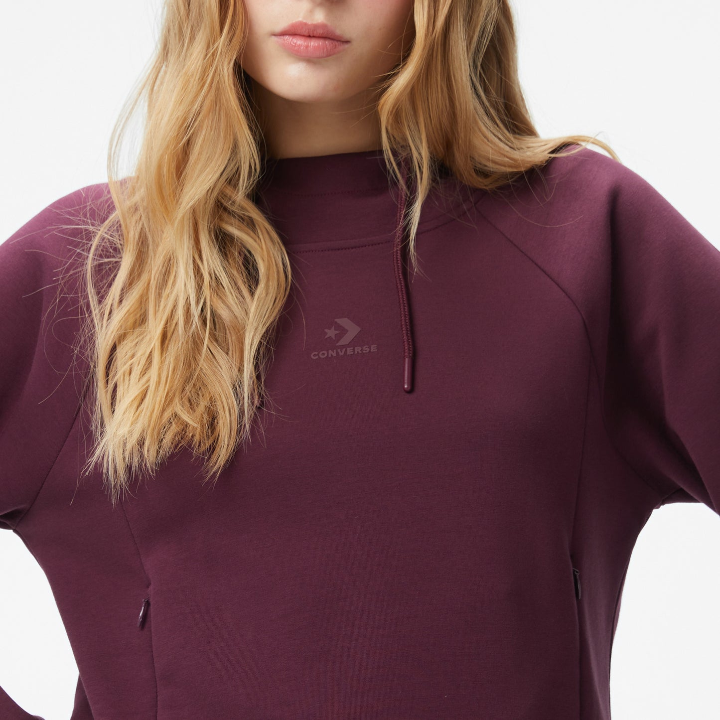 Converse Kadın Bordo Sweatshirt