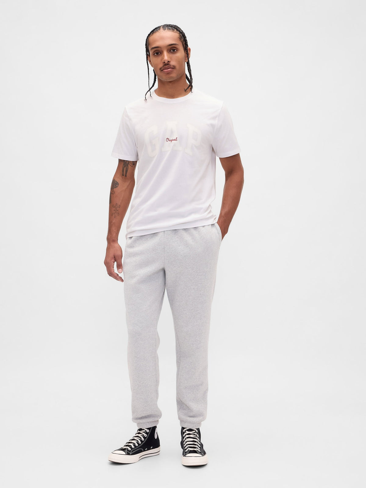 Beyaz Everyday Soft Gap Logo T-shirt