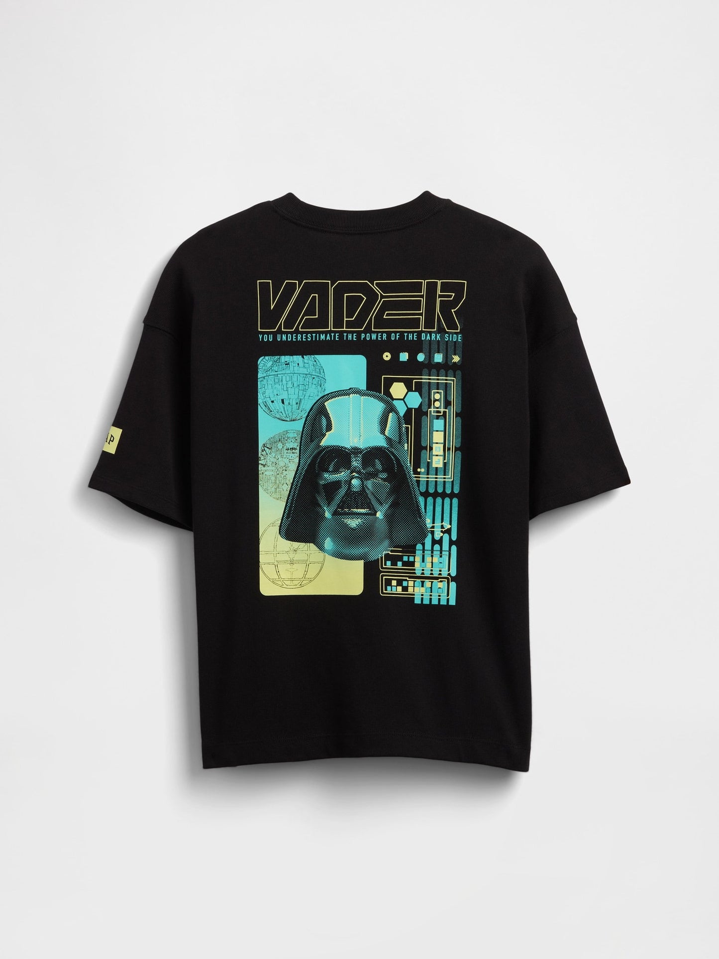 Siyah Star Wars Grafik T-shirt