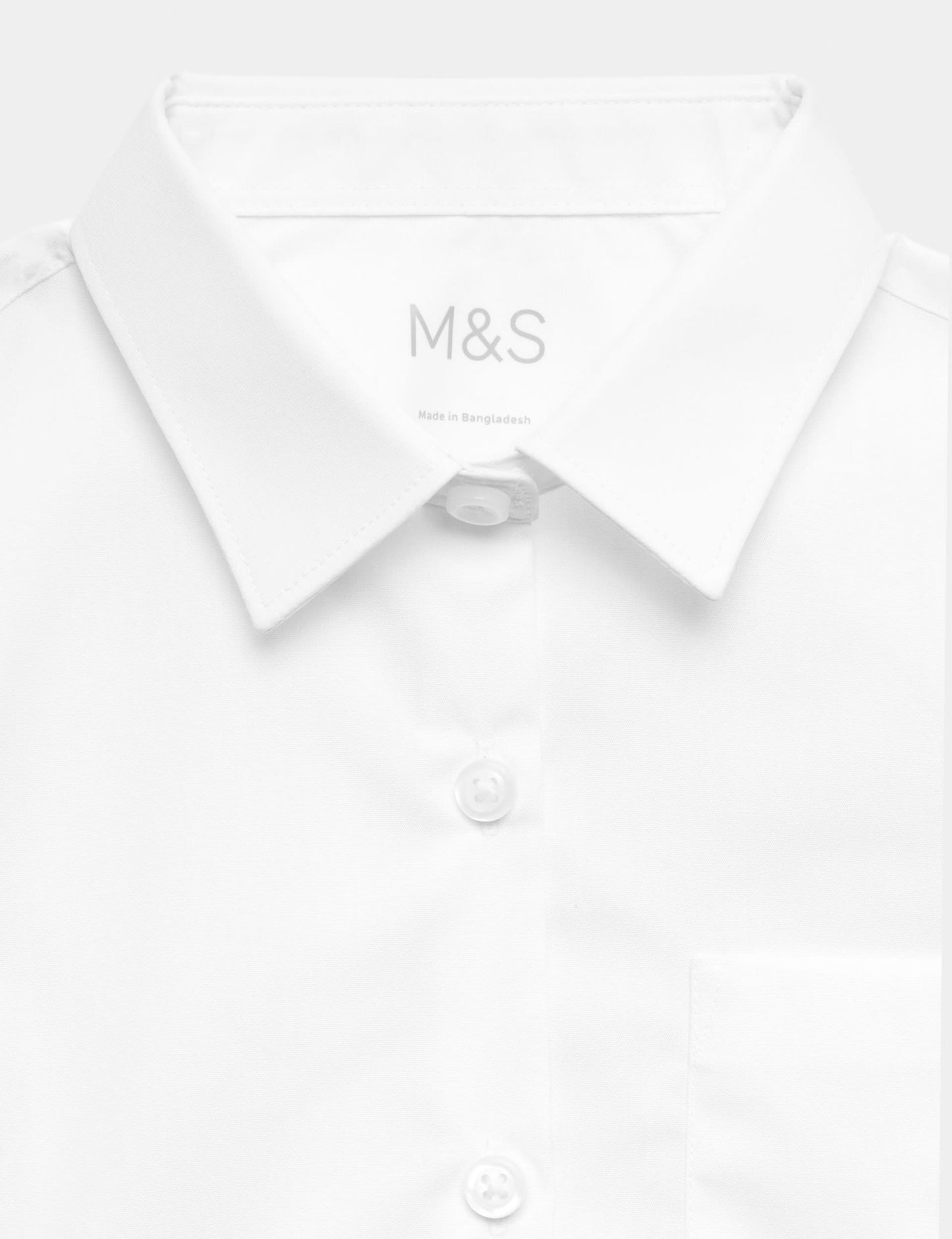 2'li Slim Fit Uzun Kollu Okul Gömleği (2-18 Yaş)