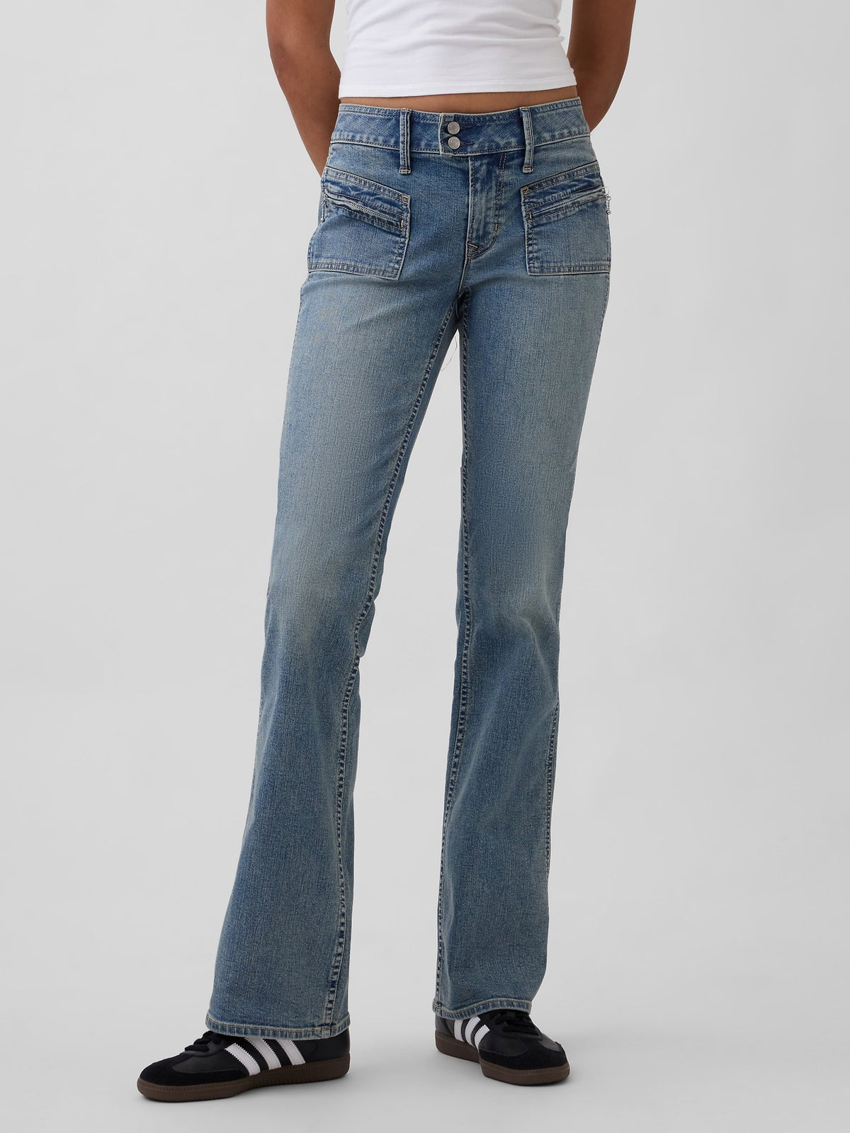 Mavi Low Rise Long & Lean Jean Pantolon