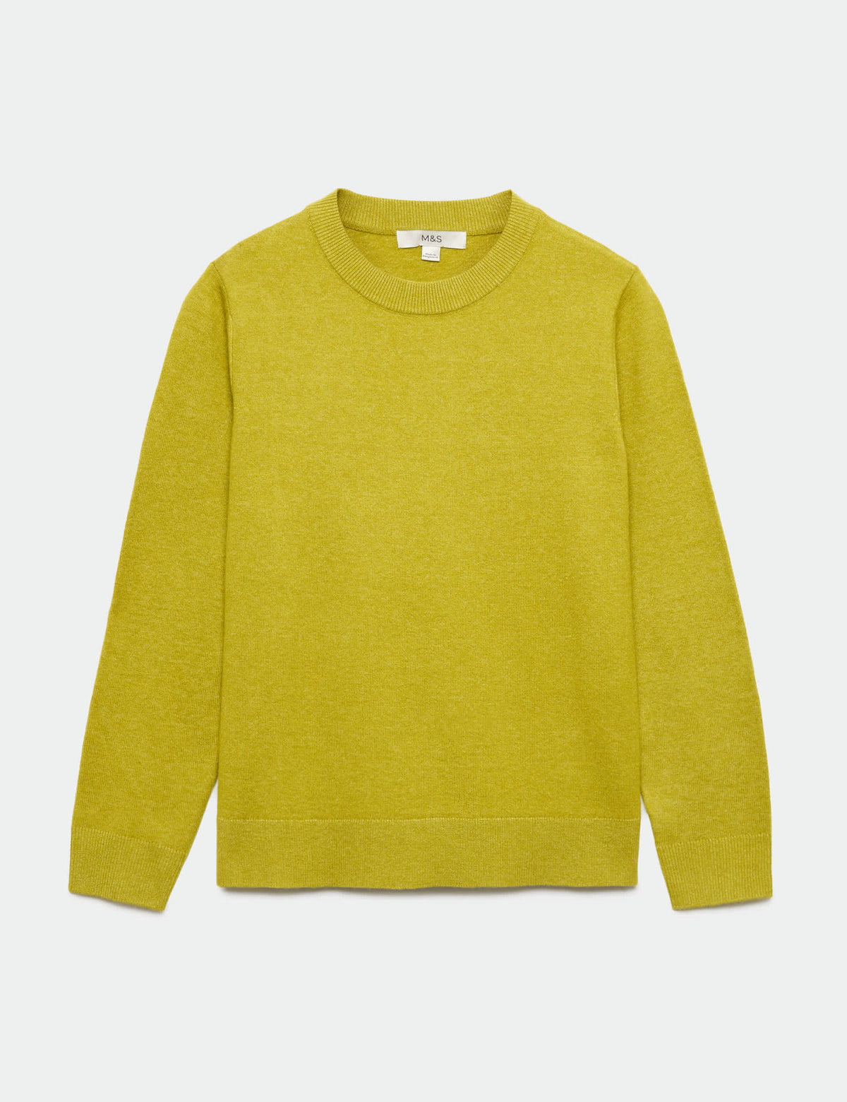 Air-yarn Bisiklet Yaka Kazak