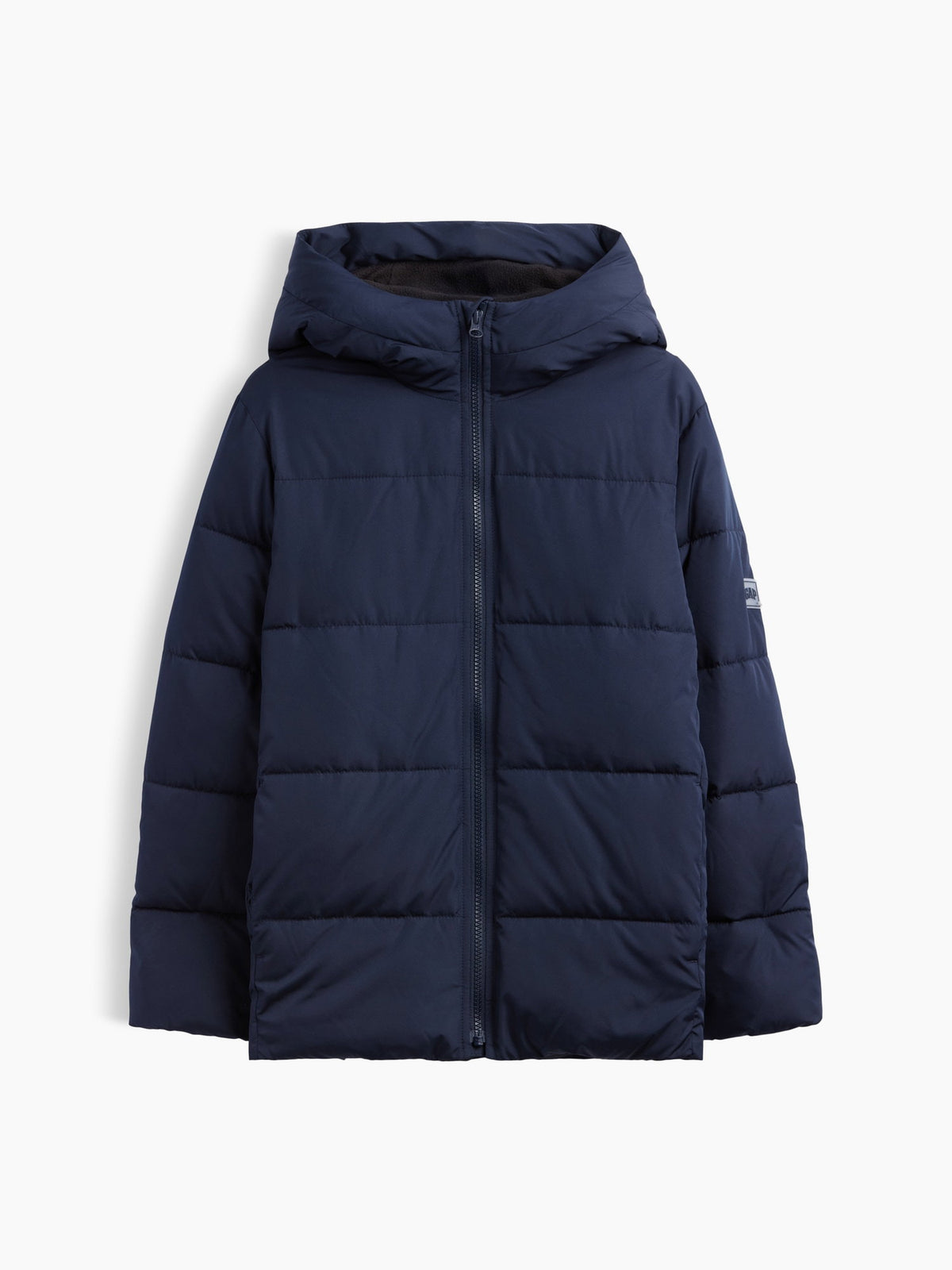 Lacivert Puffer Şişme Mont