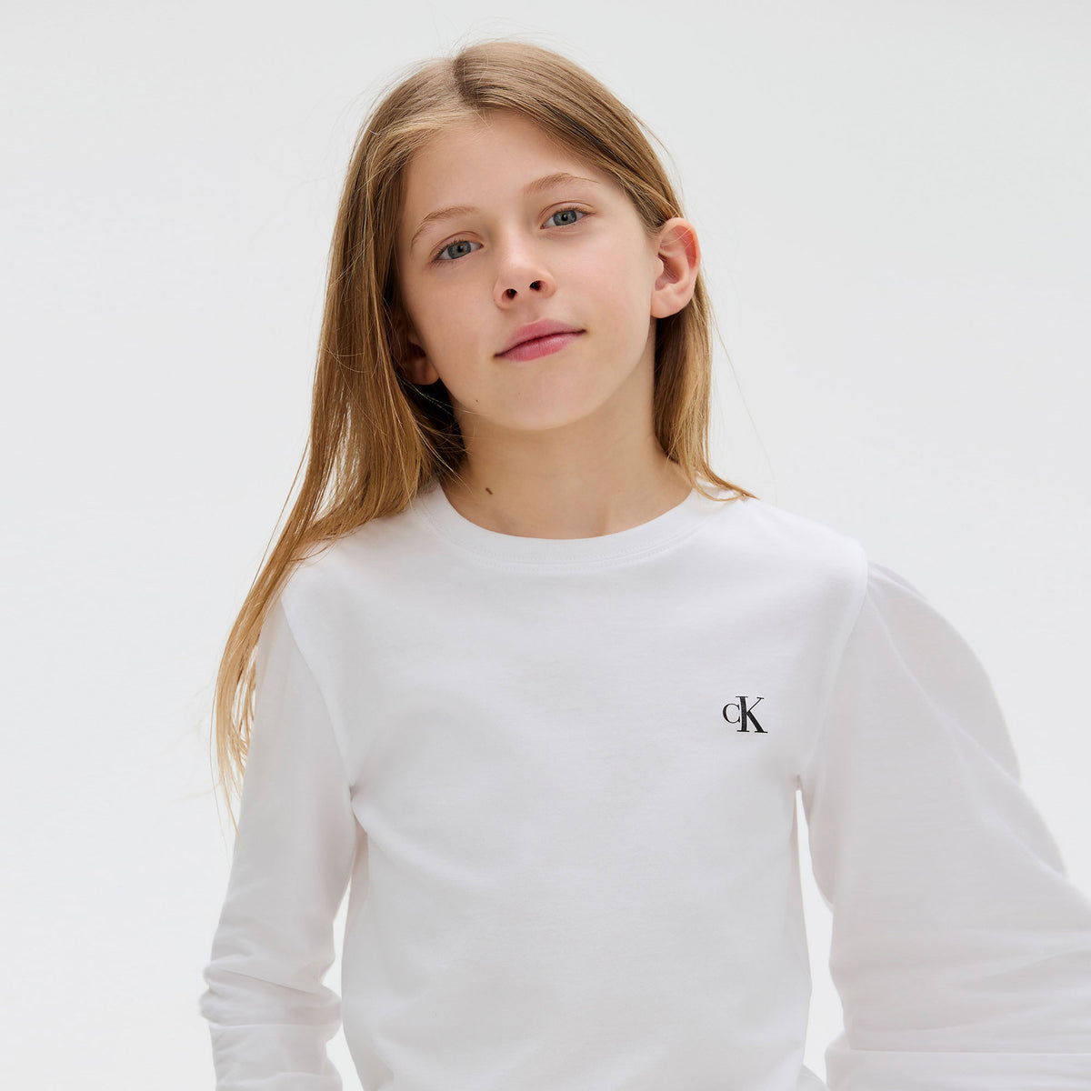 Calvin Klein 2'li Chest Mono Çocuk Siyah T-shirt