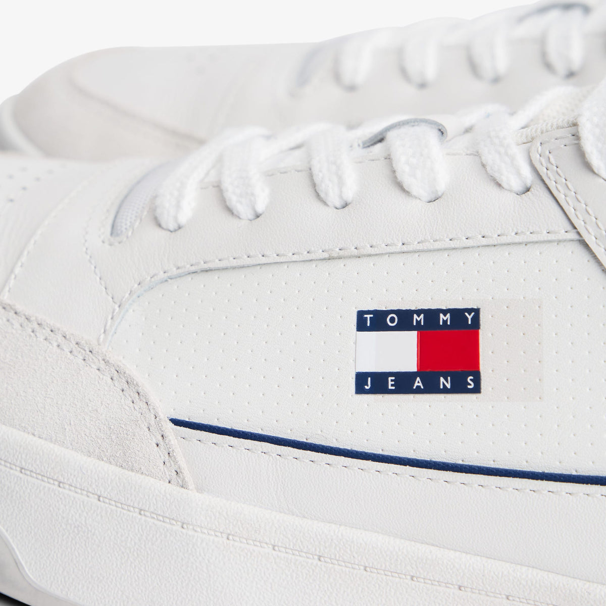 Tommy Hilfiger Cupsole Leather Erkek Beyaz Spor Ayakkabı