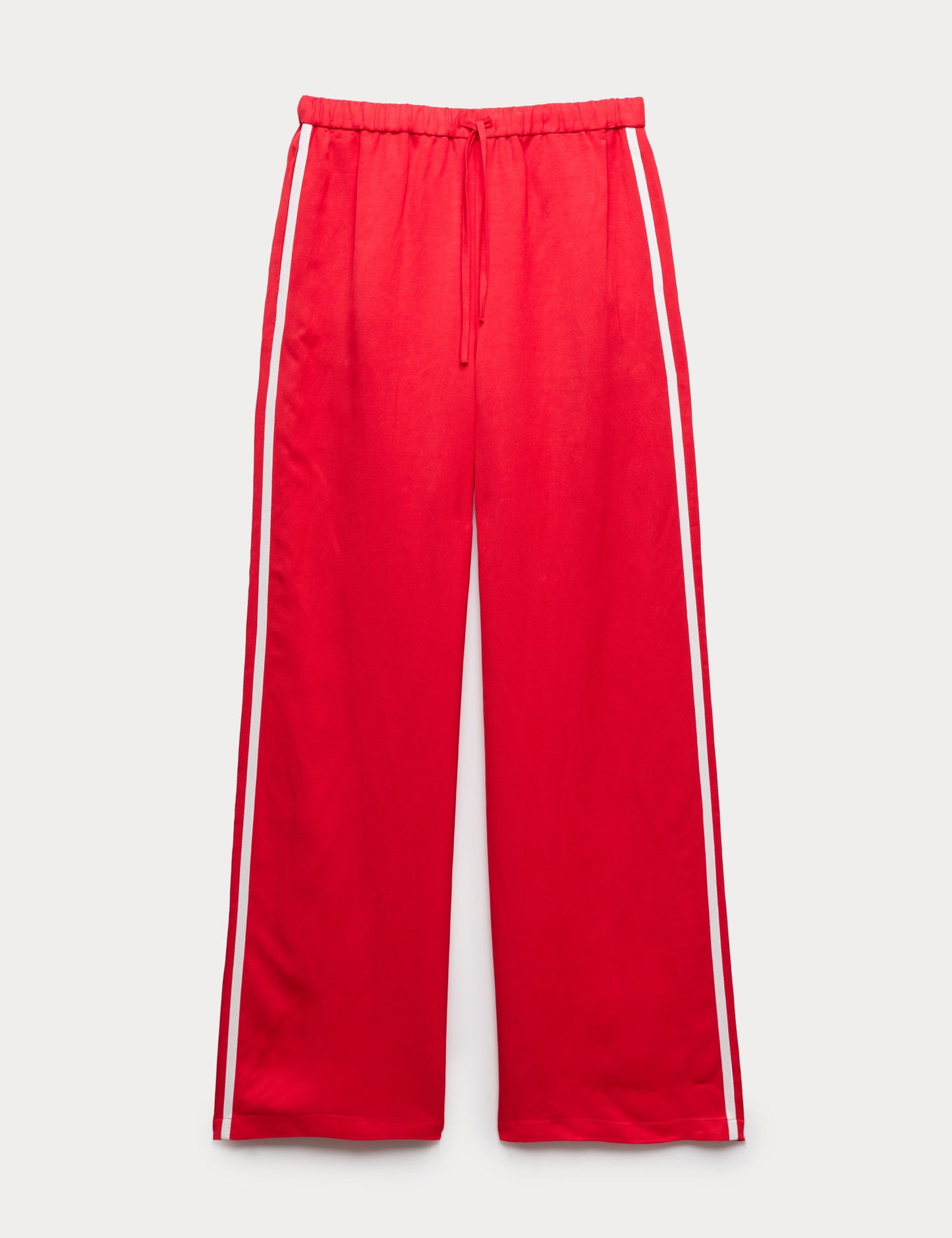 Keten Karışımlı Detaylı Pantolon