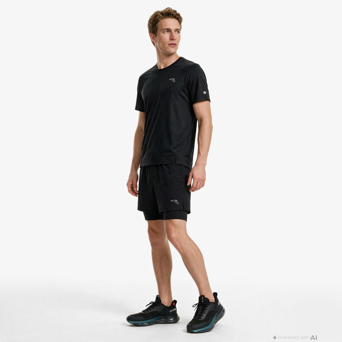 Anta Advanced Physical Testing Erkek Siyah T-shirt