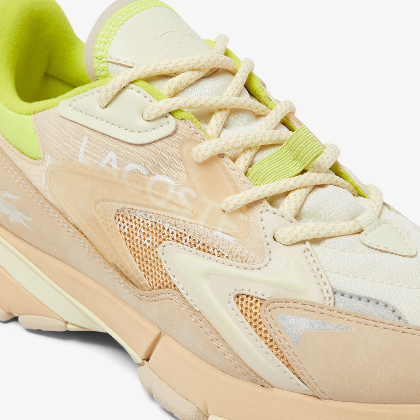 Lacoste L003 Neo Tech Erkek Bej/sarı Spor Ayakkabı