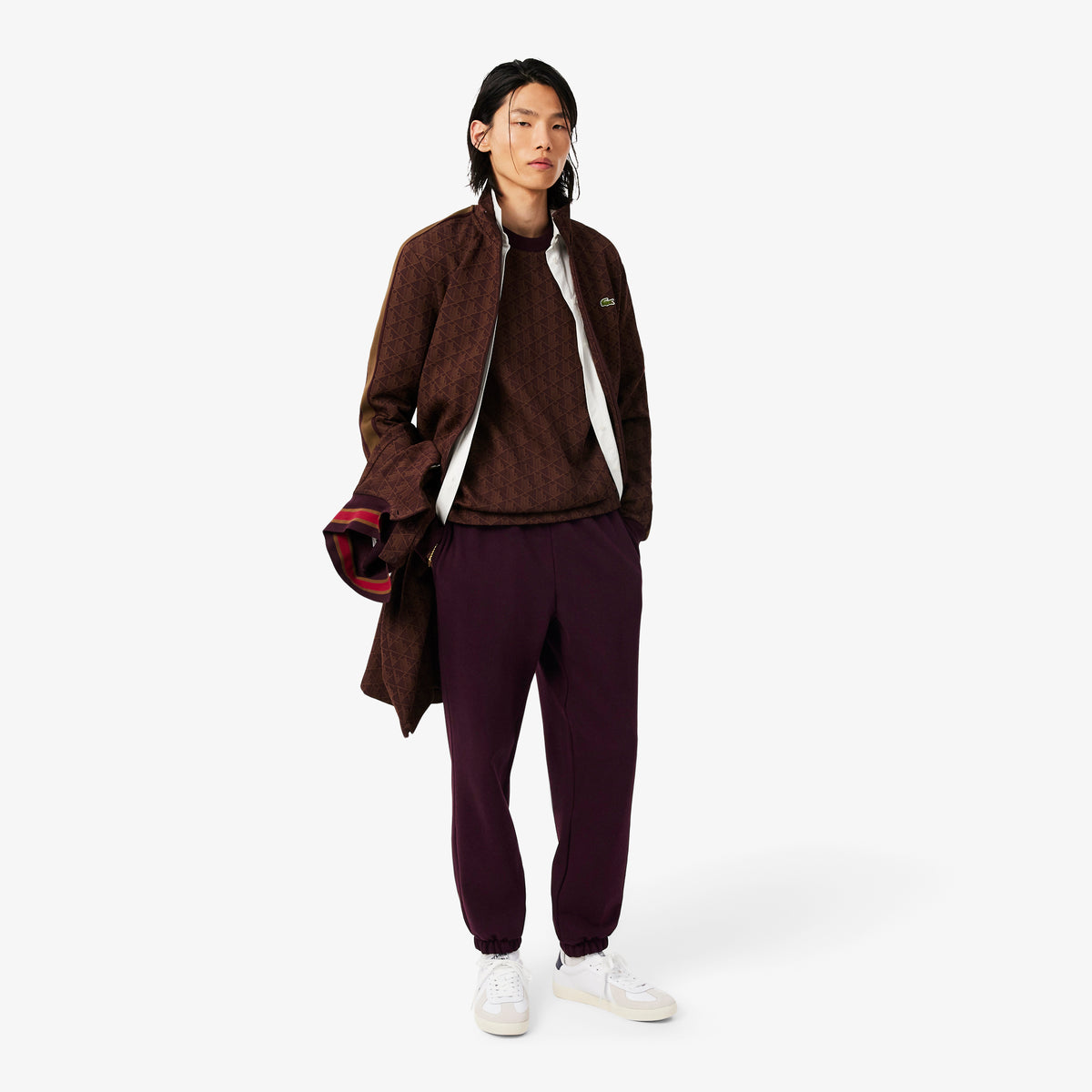 Lacoste Regular Fit Fleece Erkek Kahverengi Eşofman Altı