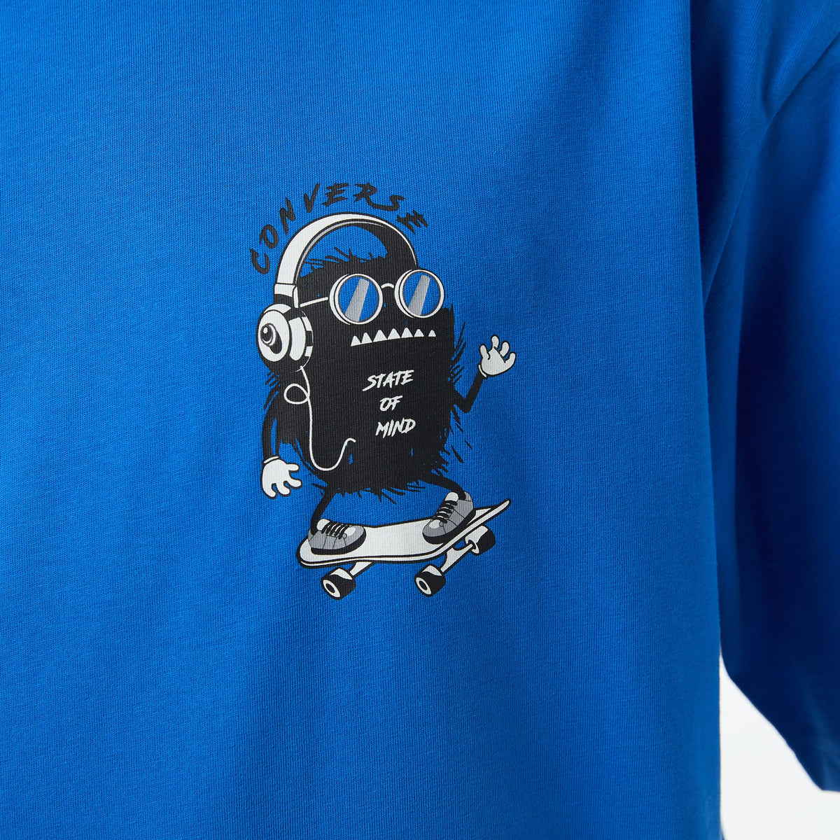 Converse Oversize Fit Erkek Lacivert T-shirt
