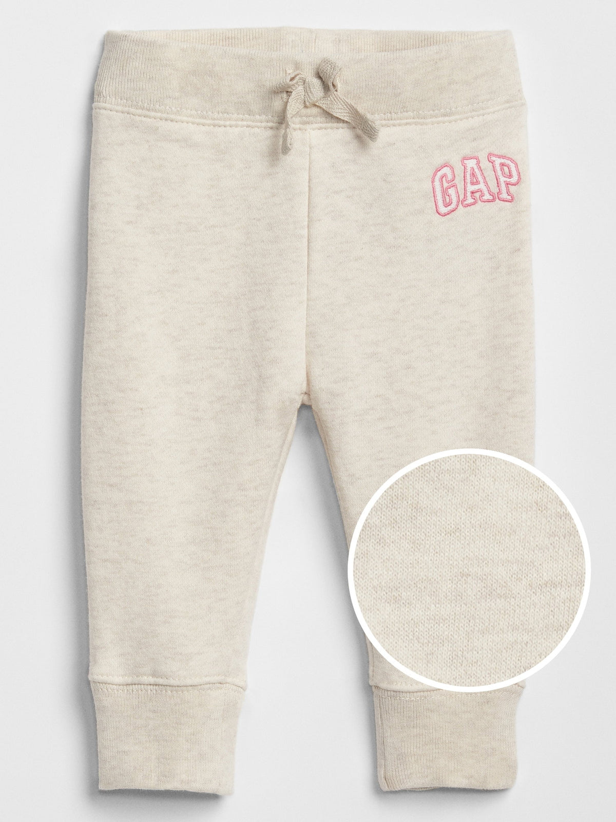 Gri Gap Logo Fleece Eşofman Altı