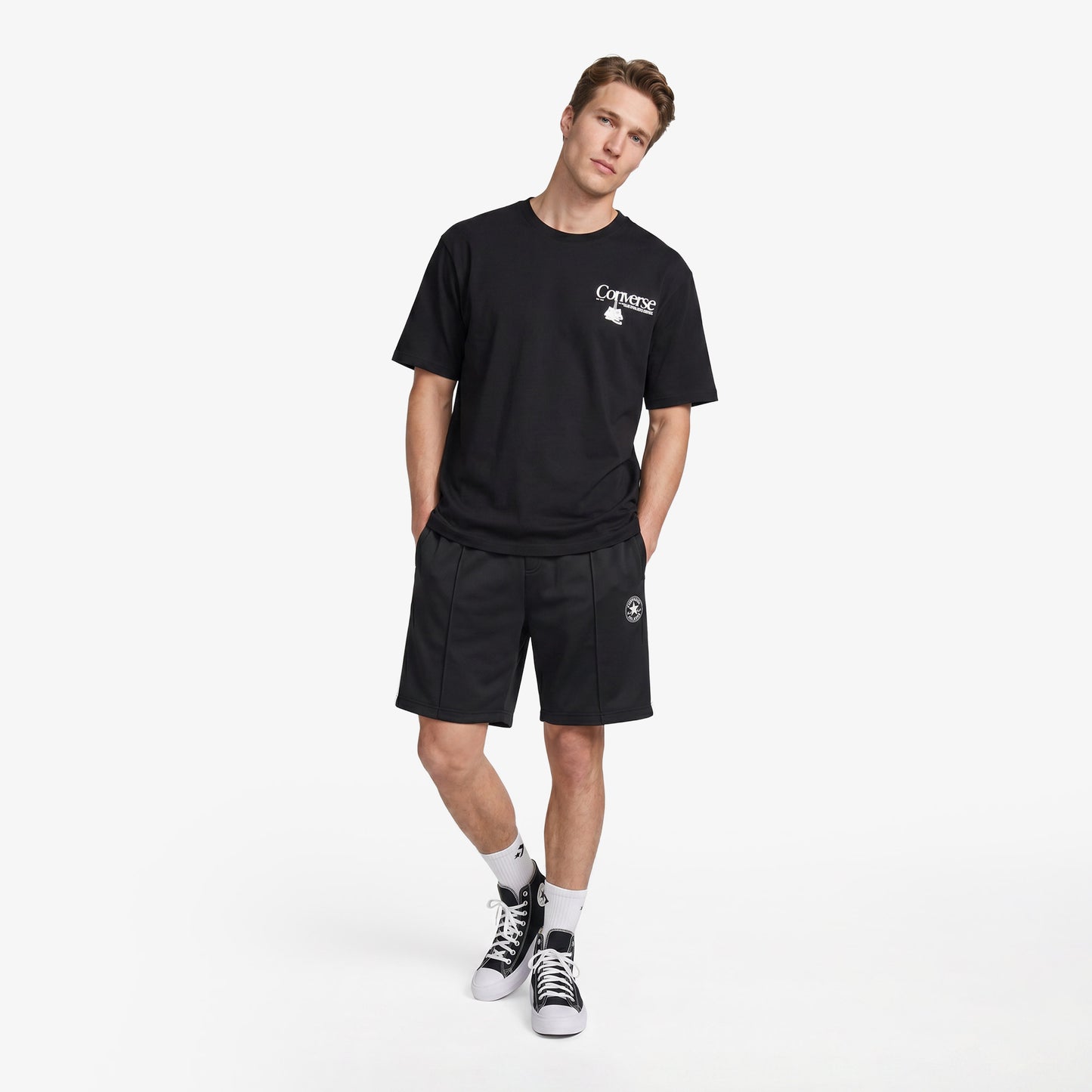 Converse Erkek Siyah T-shirt