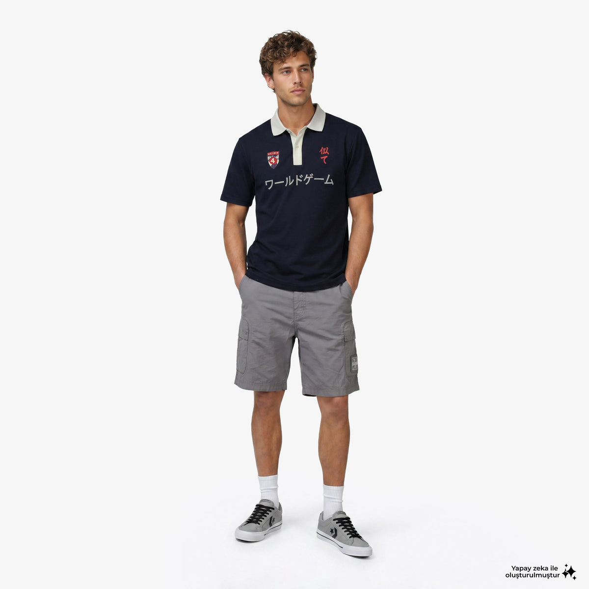 Unıted4 Regular Fit Erkek Mavi T-shirt
