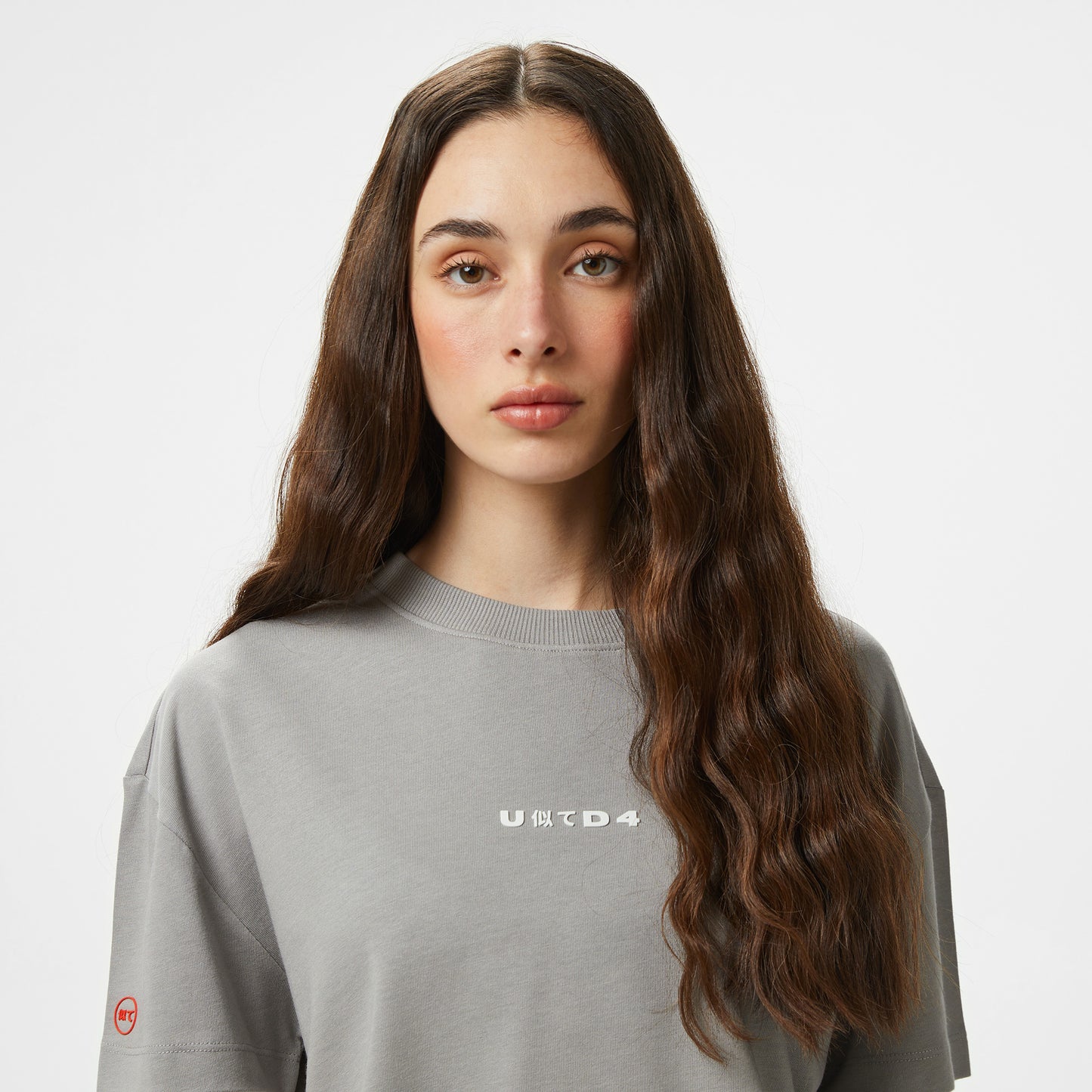 United4 Kadın Gri Sweatshirt