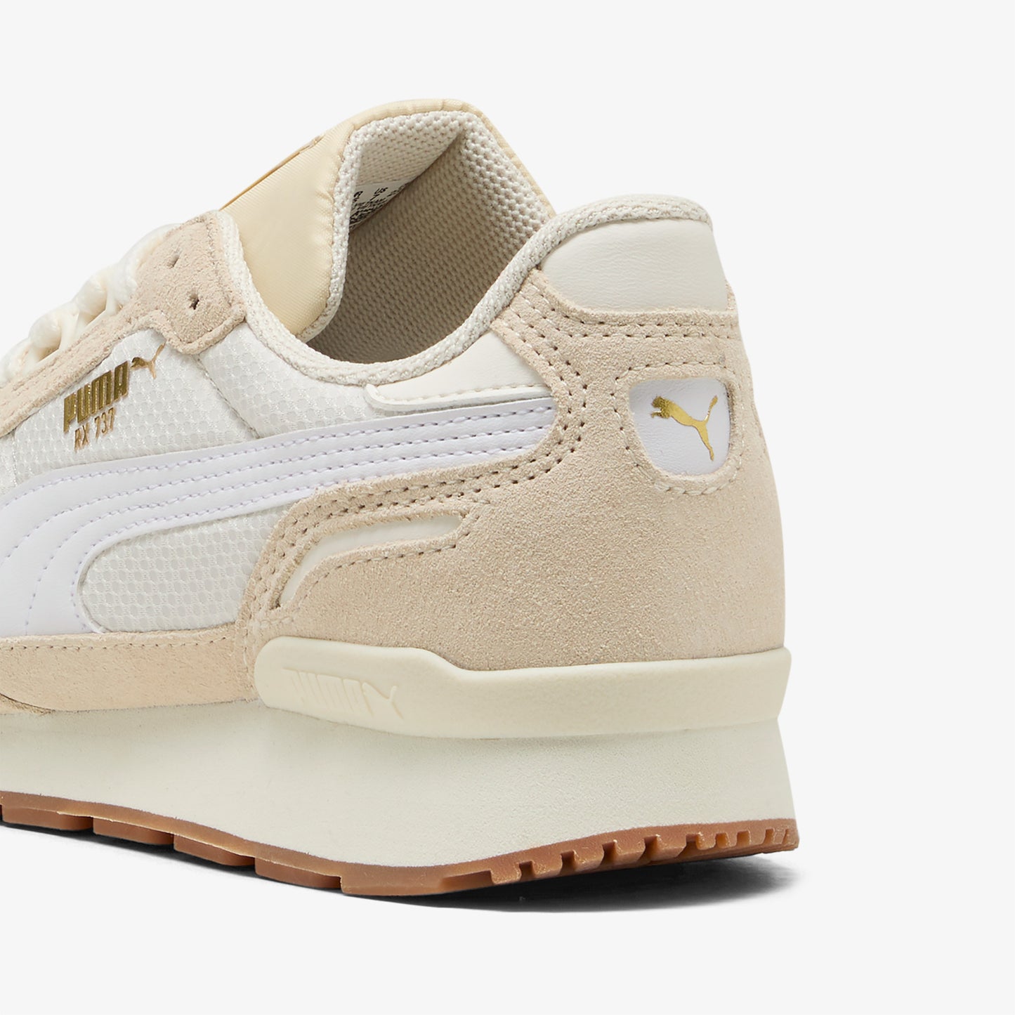 Puma Rx 737 Mesh Kadın Bej Spor Ayakkabı