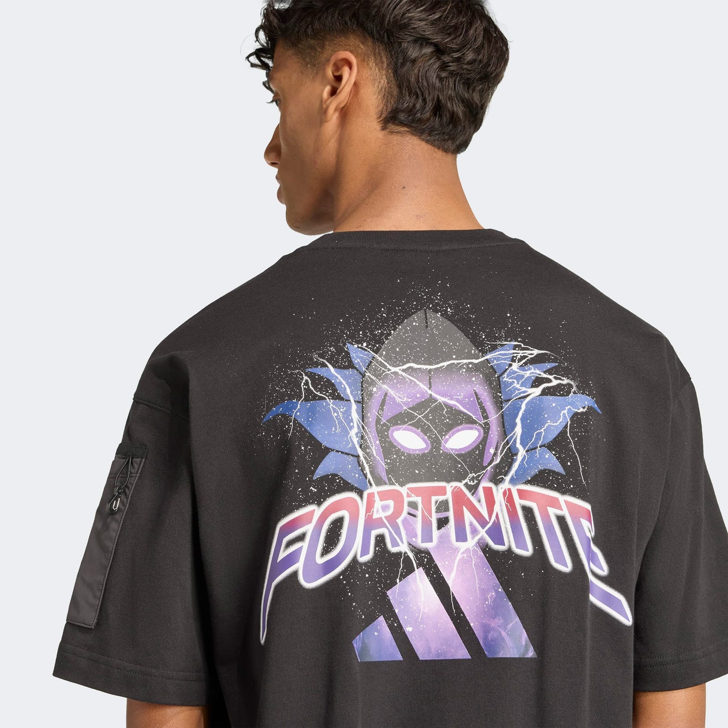 Adidas X Fortnite Erkek Siyah T-shirt