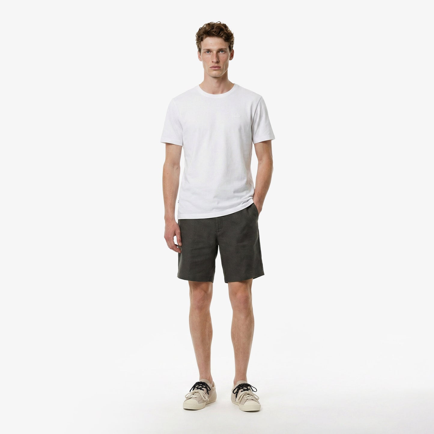 Ucla Regular Fit Erkek Beyaz T-shirt