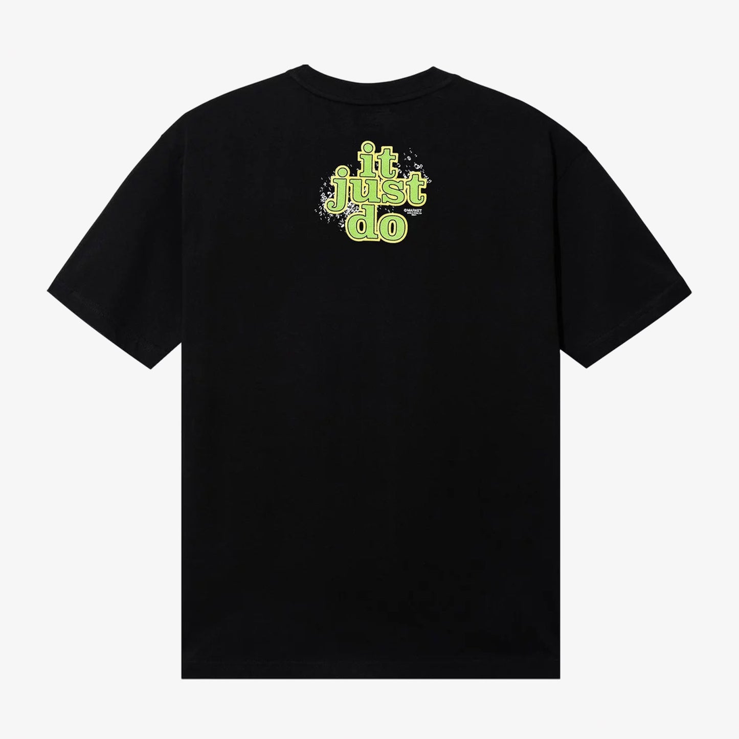 Market Smiley It Just Do Erkek Siyah T-shirt
