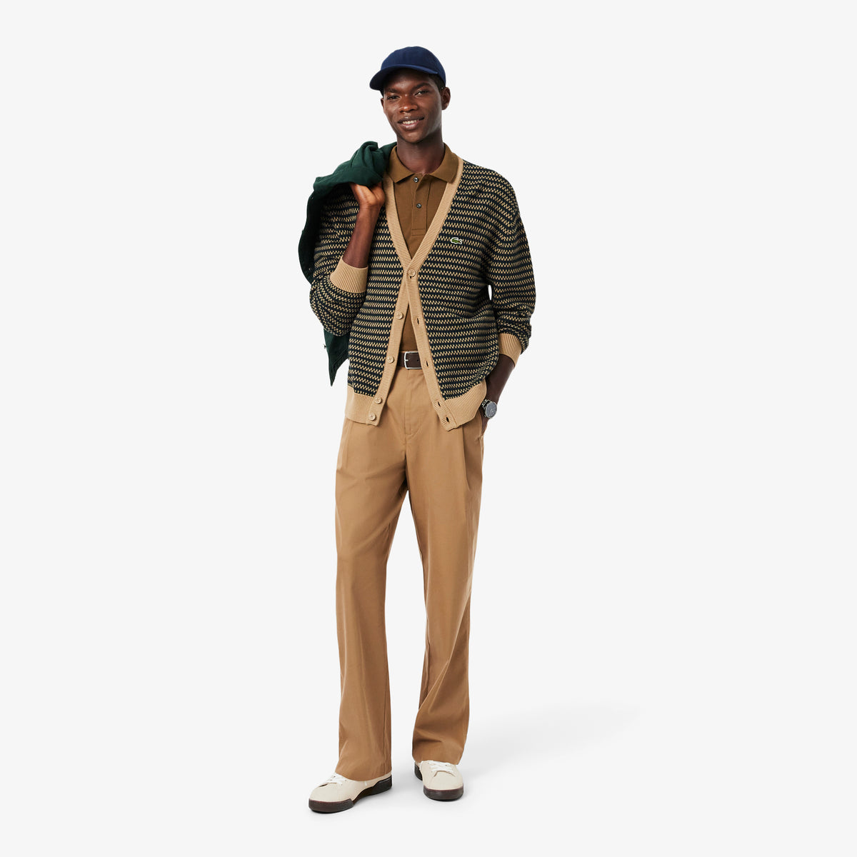 Lacoste L.12.12 Classic Fit Erkek Kahverengi Polo